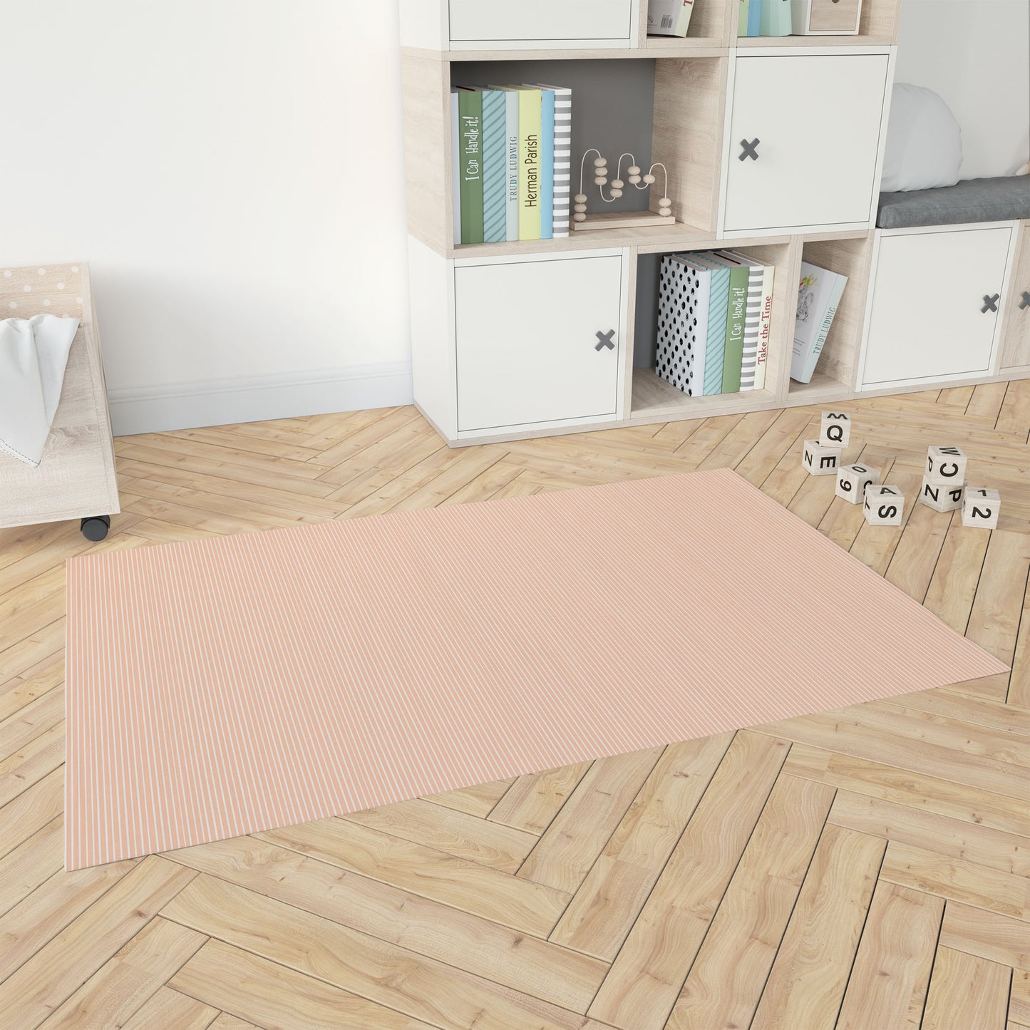 Random Stripes Kids Play Mat
