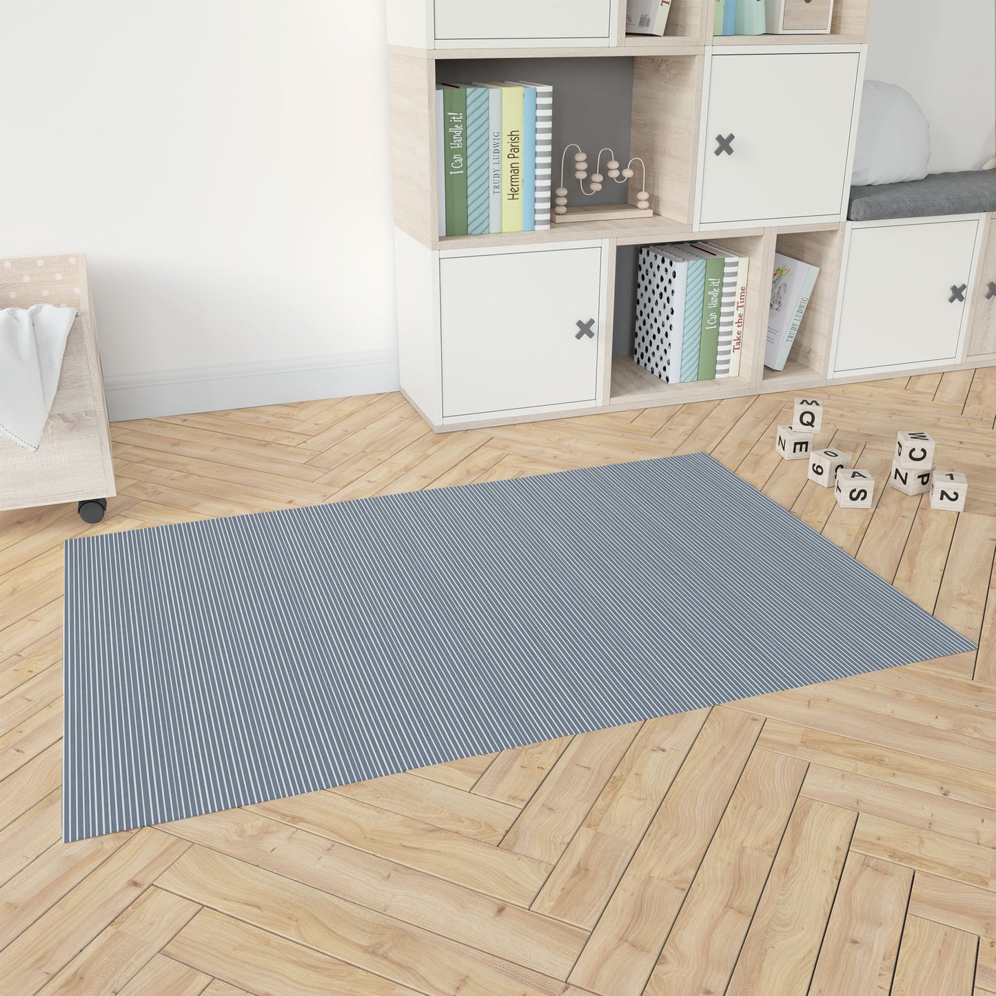 Random Stripes Kids Play Mat