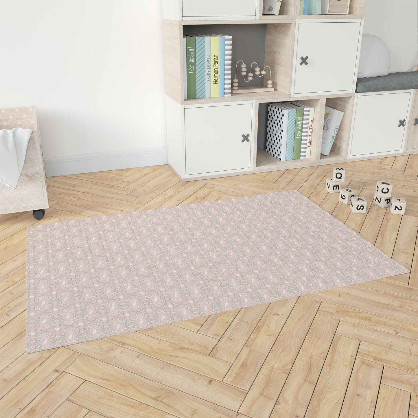 Storks & Bunnies Kids Play Mat