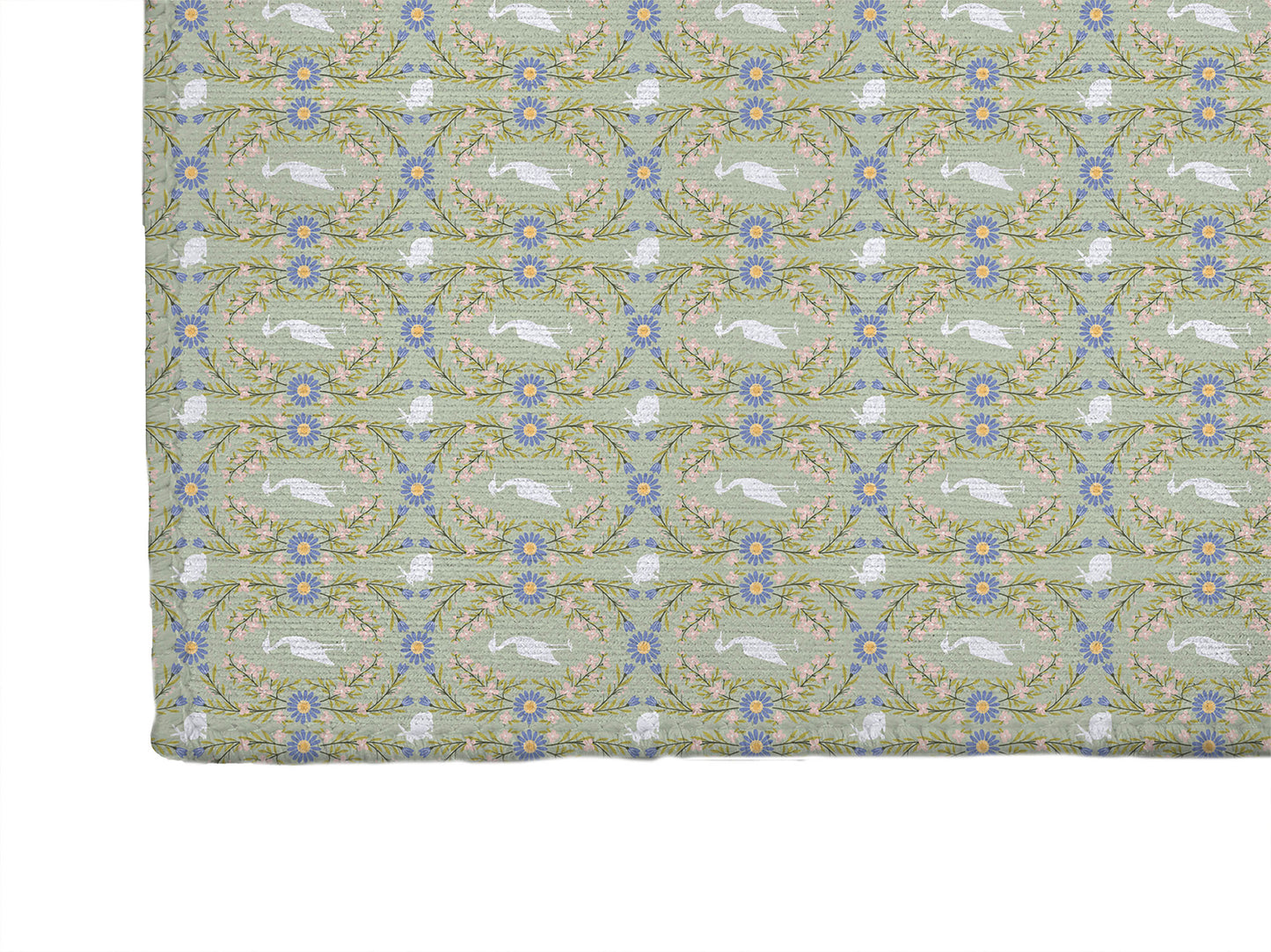 Storks & Bunnies Kids Play Mat