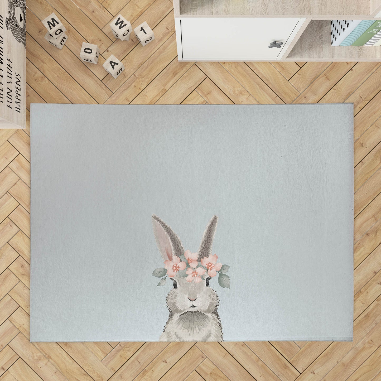 Bunny Kids Play Mat