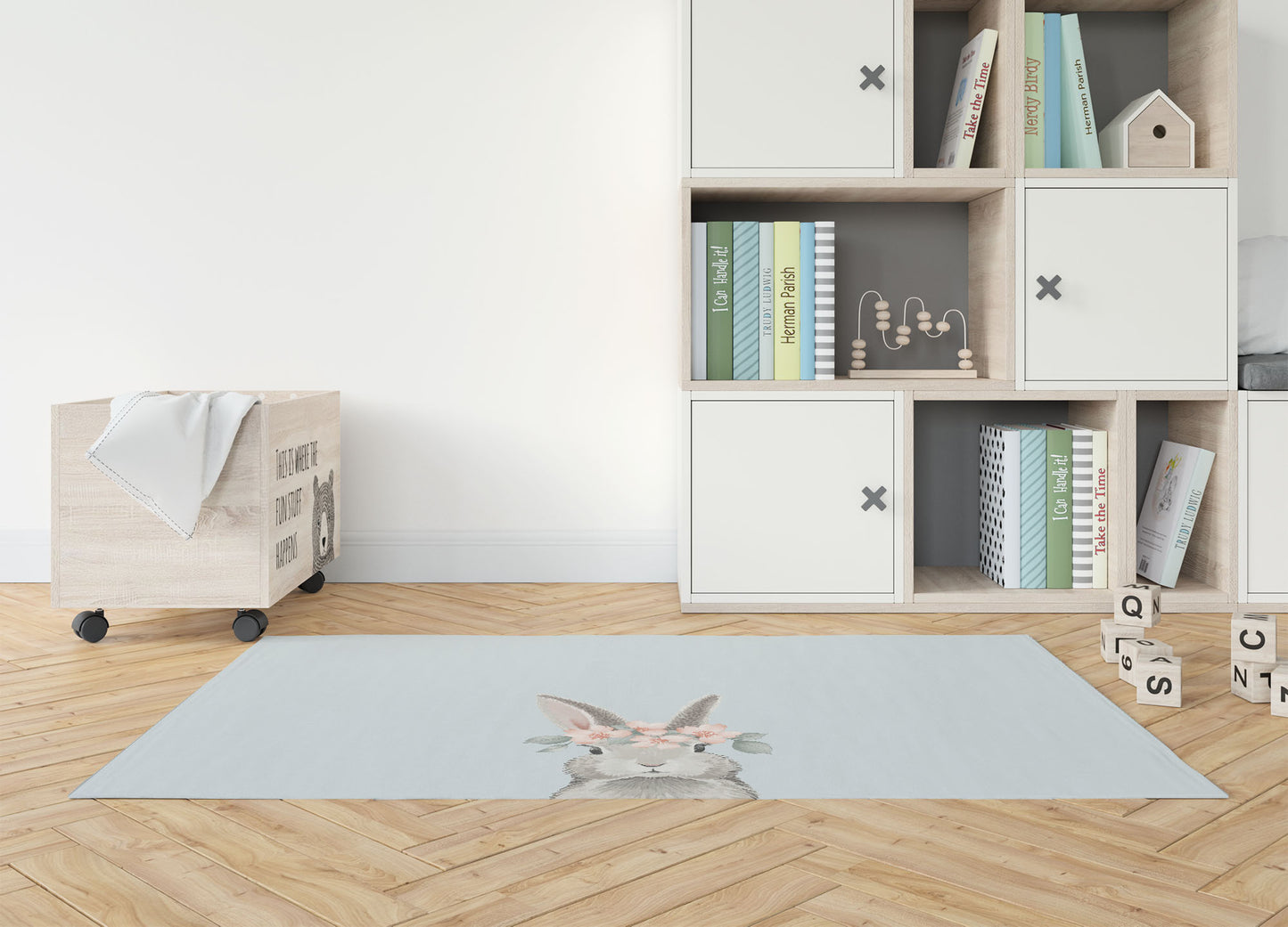 Bunny Kids Play Mat