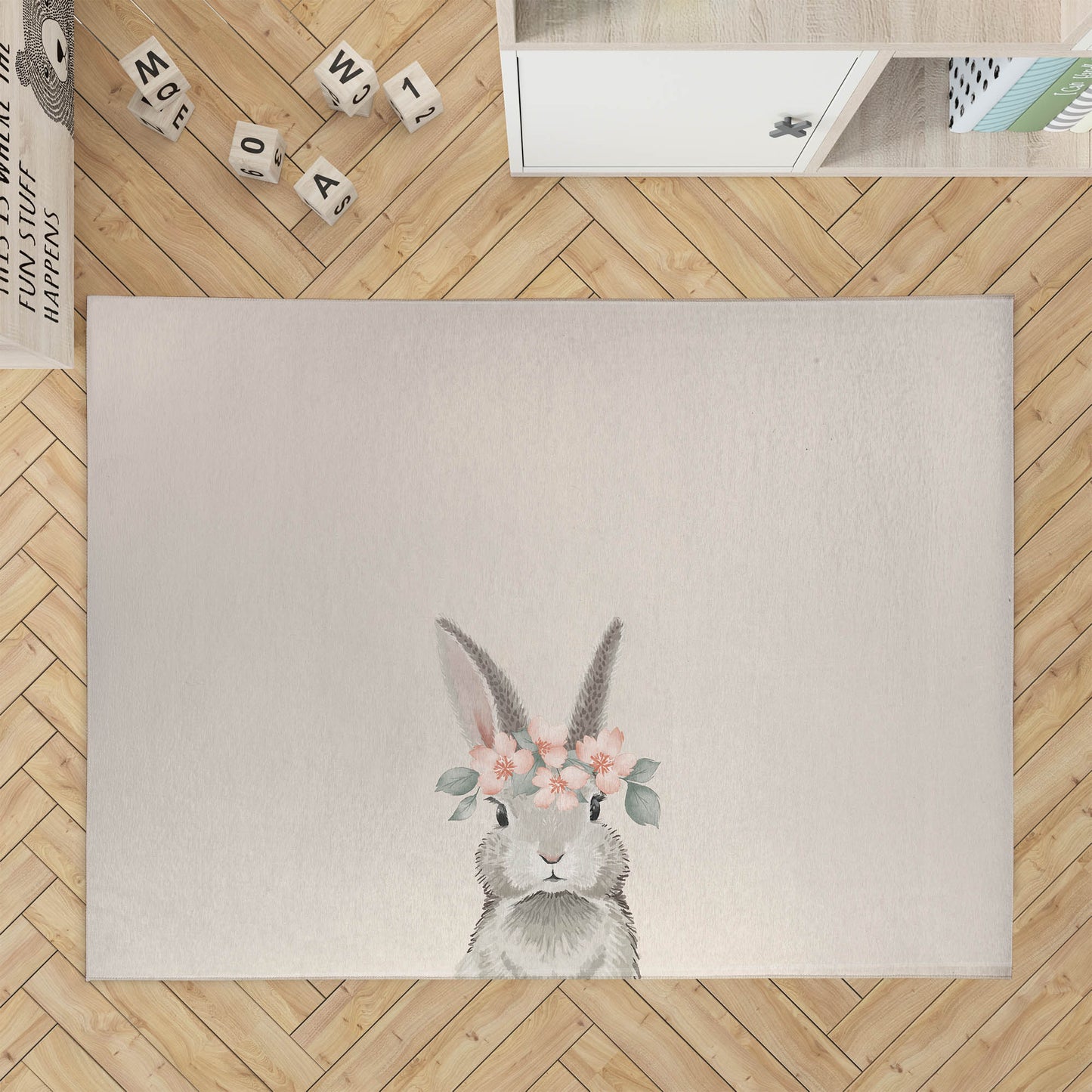Bunny Kids Play Mat