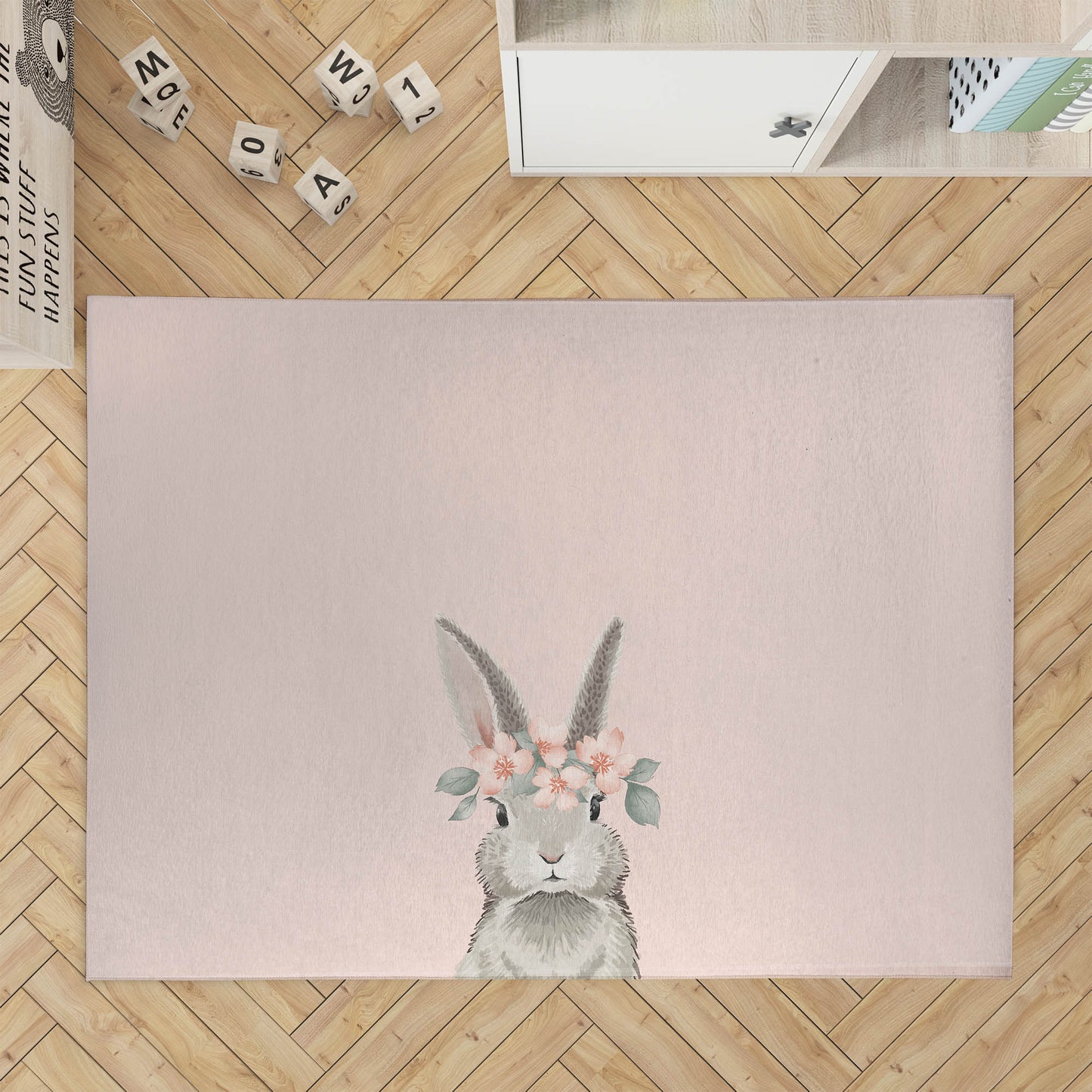 Bunny Kids Play Mat