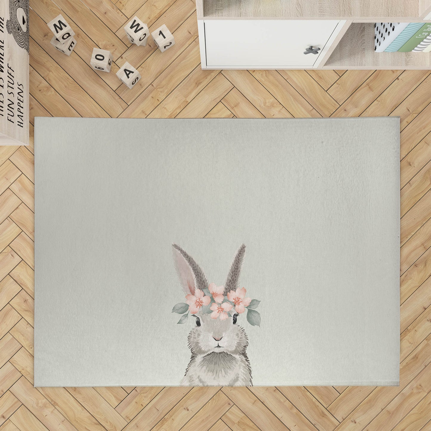Bunny Kids Play Mat