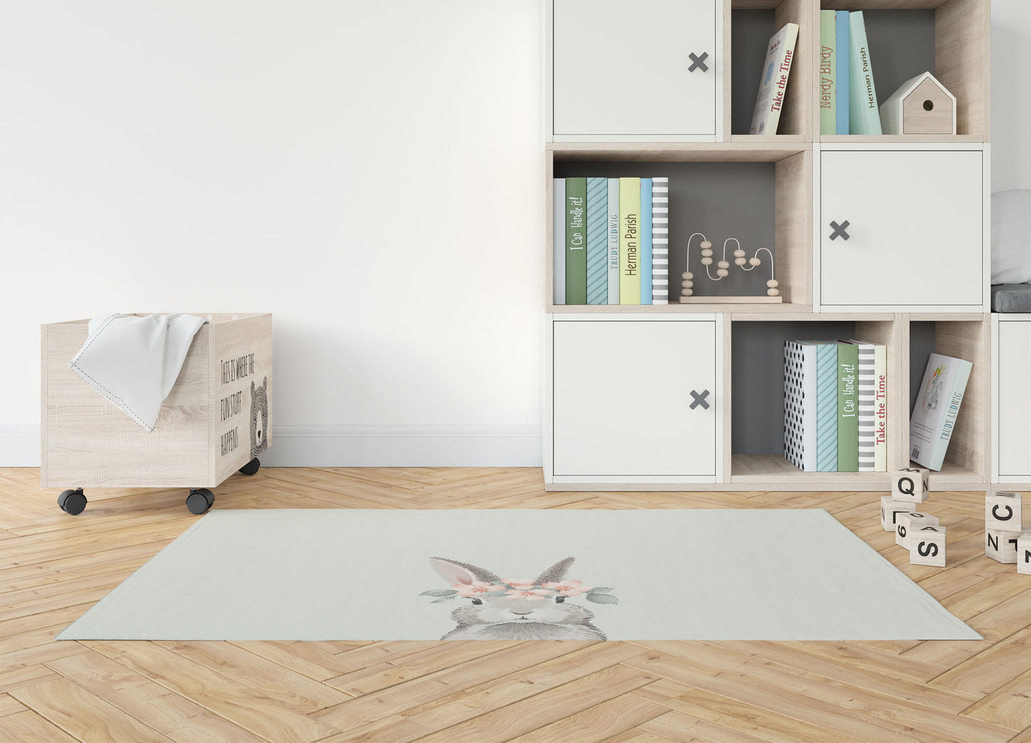 Bunny Kids Play Mat