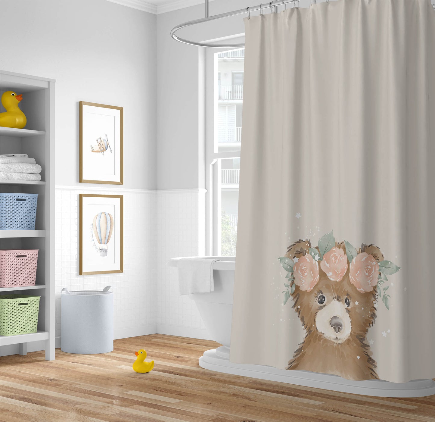 Bearly Shower Curtain