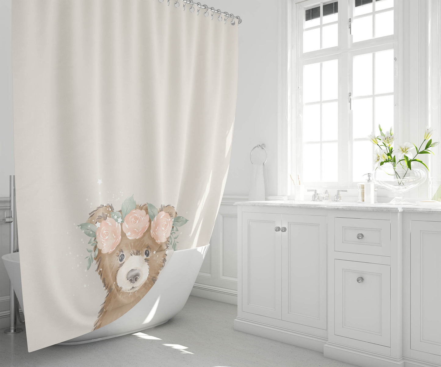 Bearly Shower Curtain