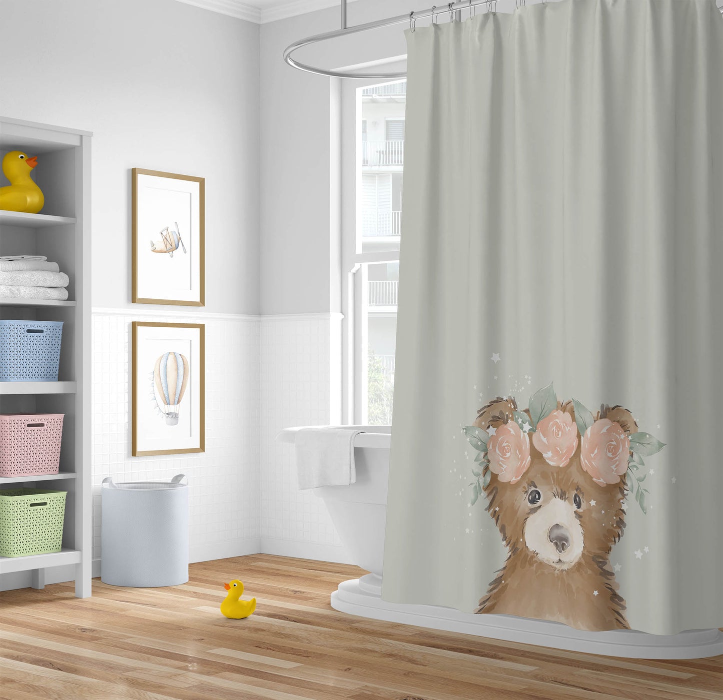 Bearly Shower Curtain