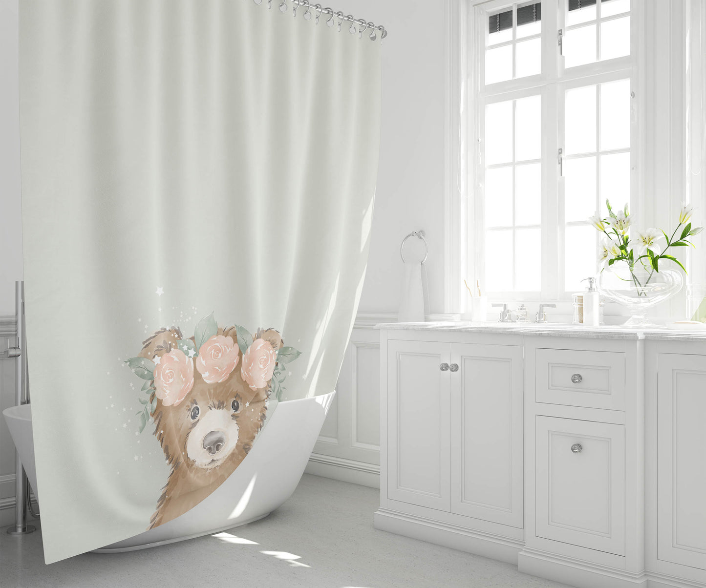 Bearly Shower Curtain