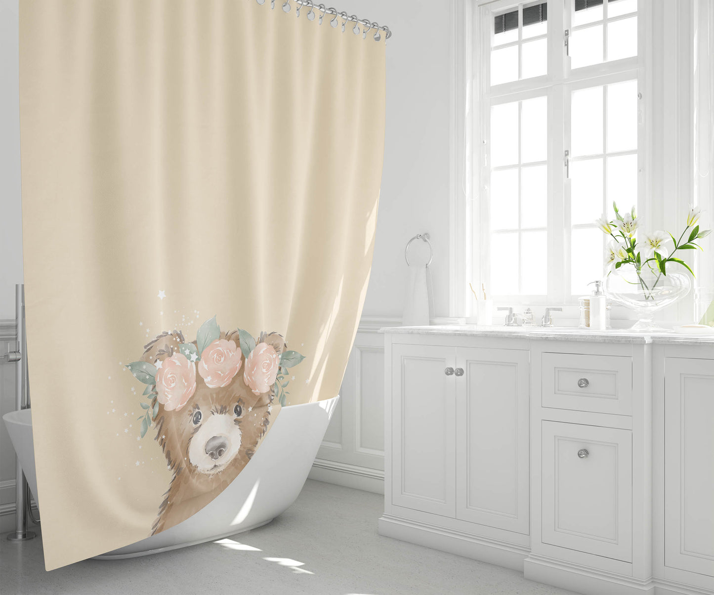 Bearly Shower Curtain