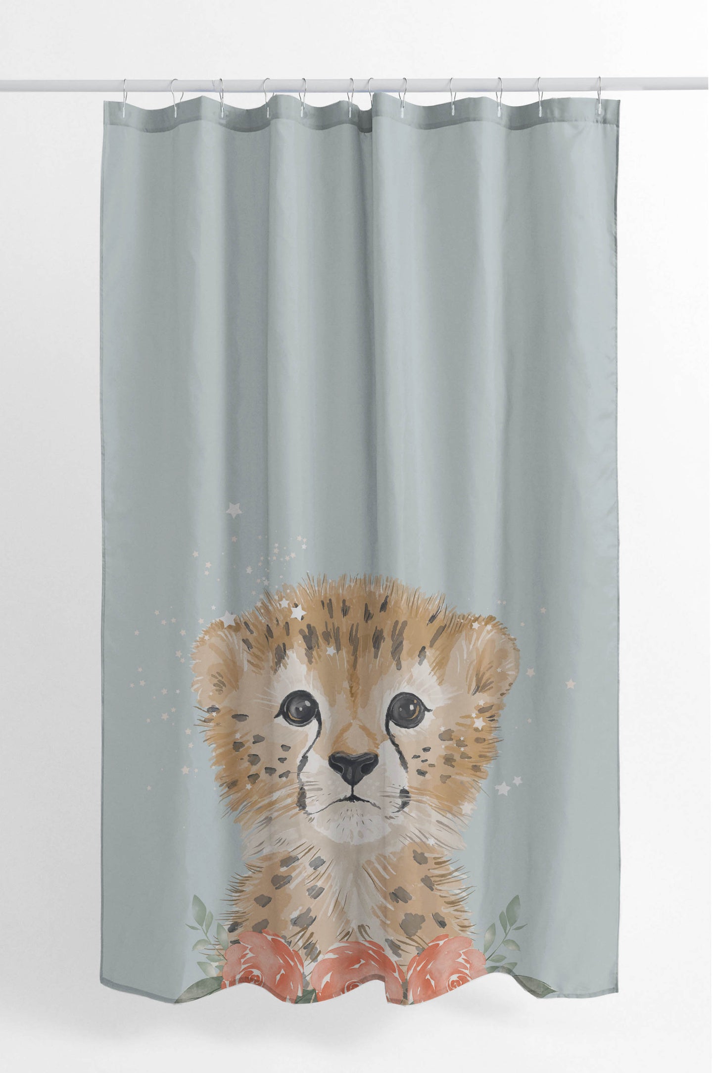 Lil Leopard Shower Curtain