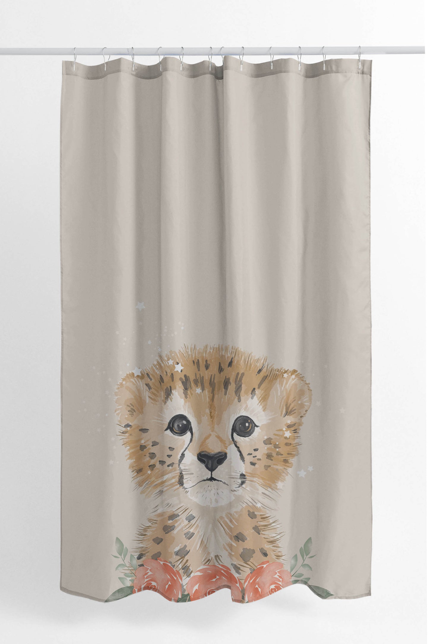 Lil Leopard Shower Curtain