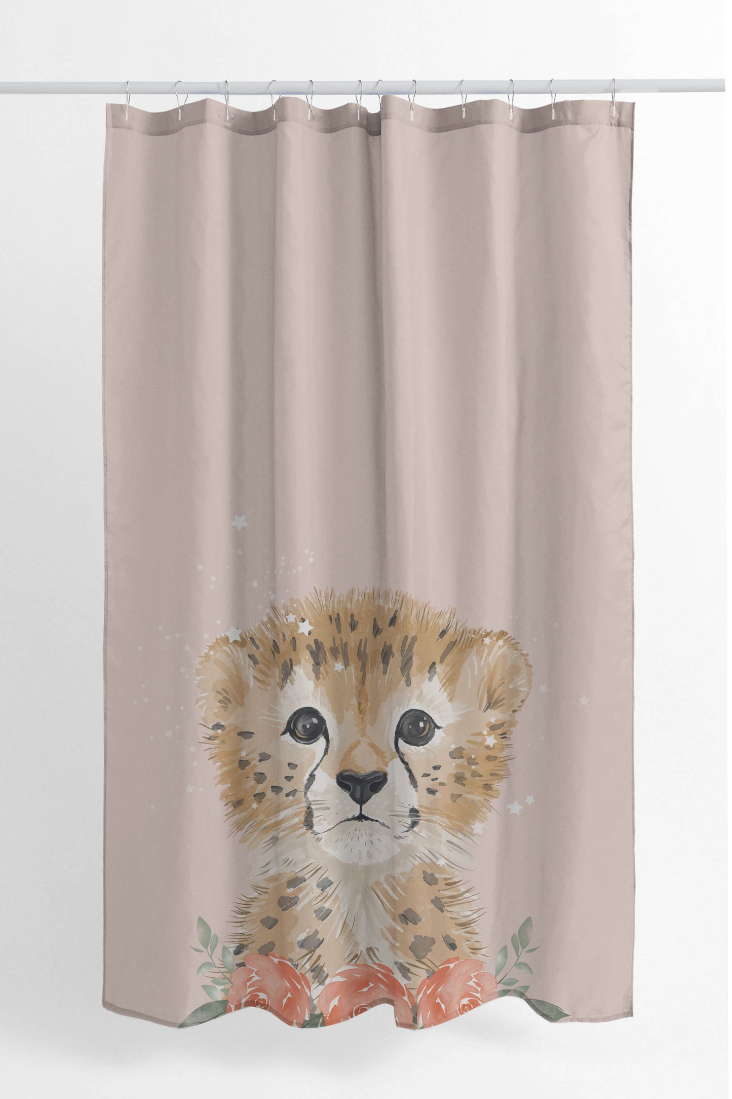 Lil Leopard Shower Curtain