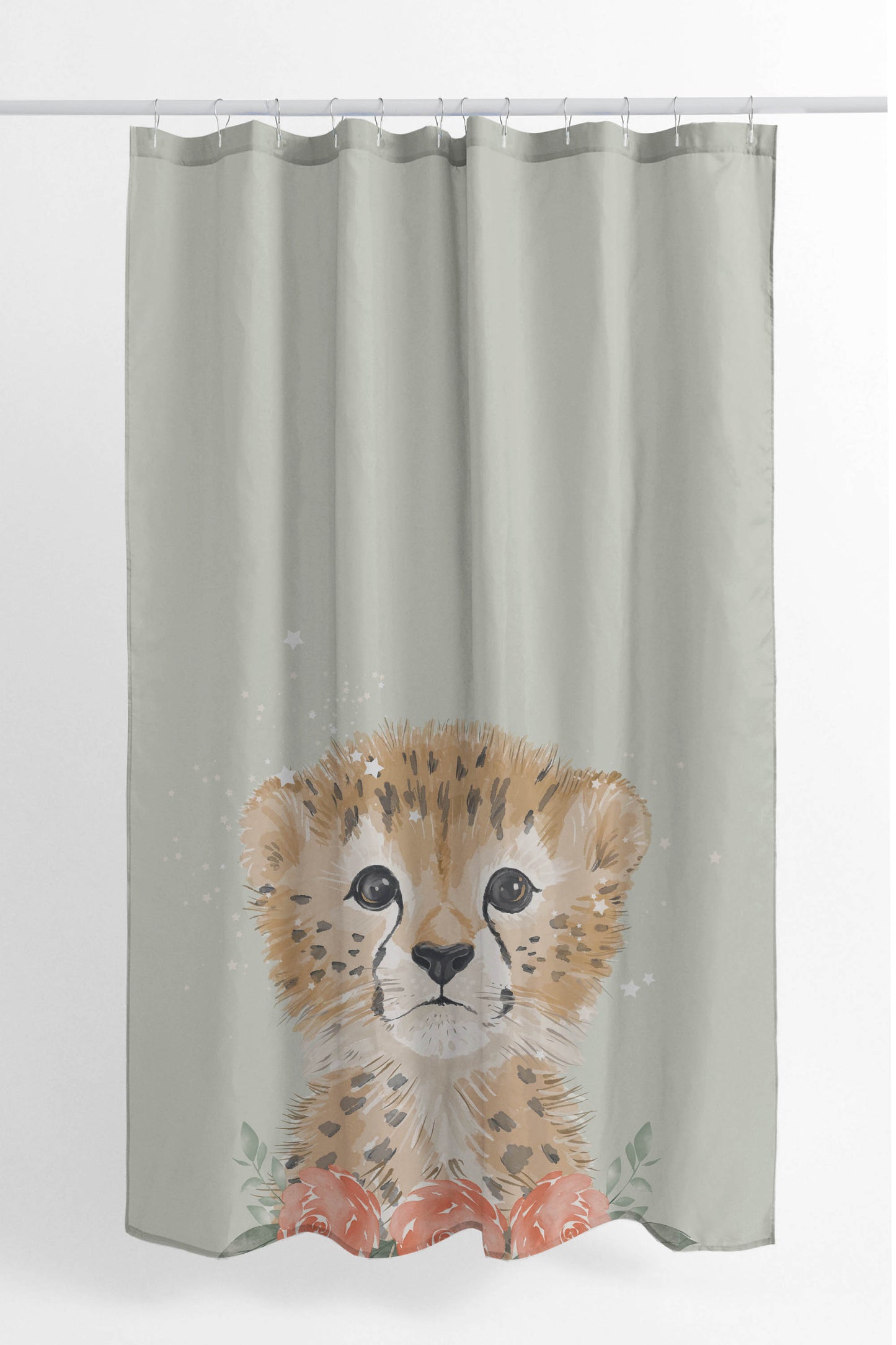 Lil Leopard Shower Curtain