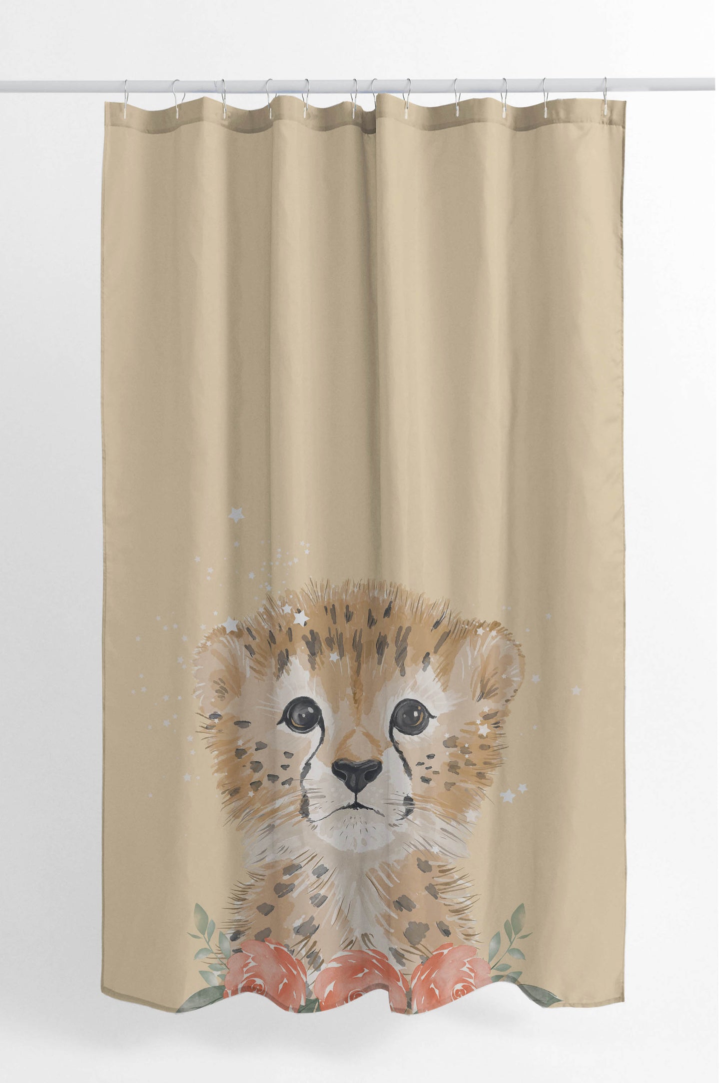 Lil Leopard Shower Curtain