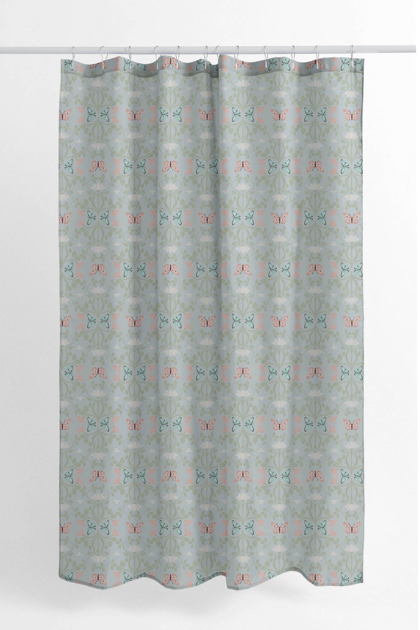 Bees & Butterflies Shower Curtain