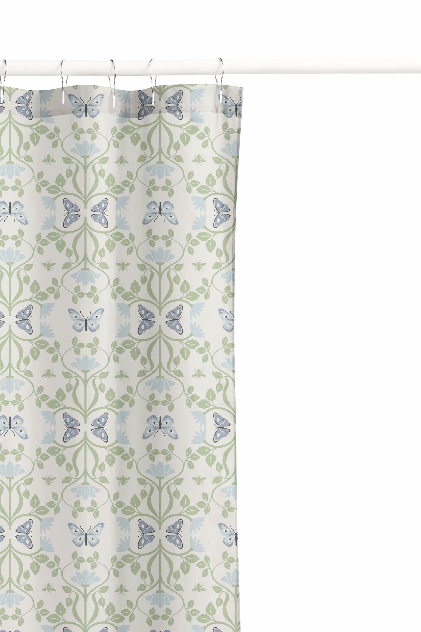 Bees & Butterflies Shower Curtain