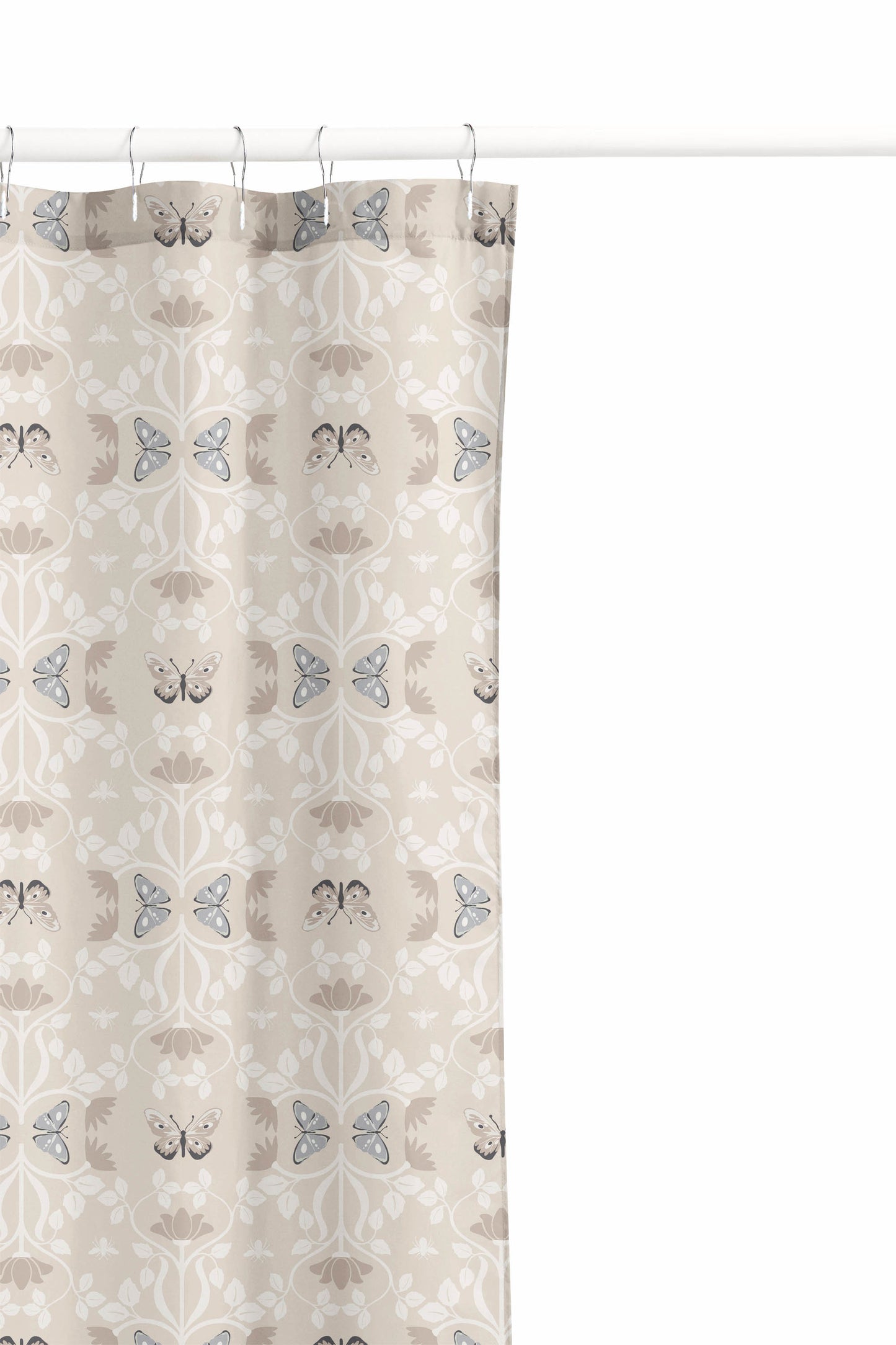 Bees & Butterflies Shower Curtain