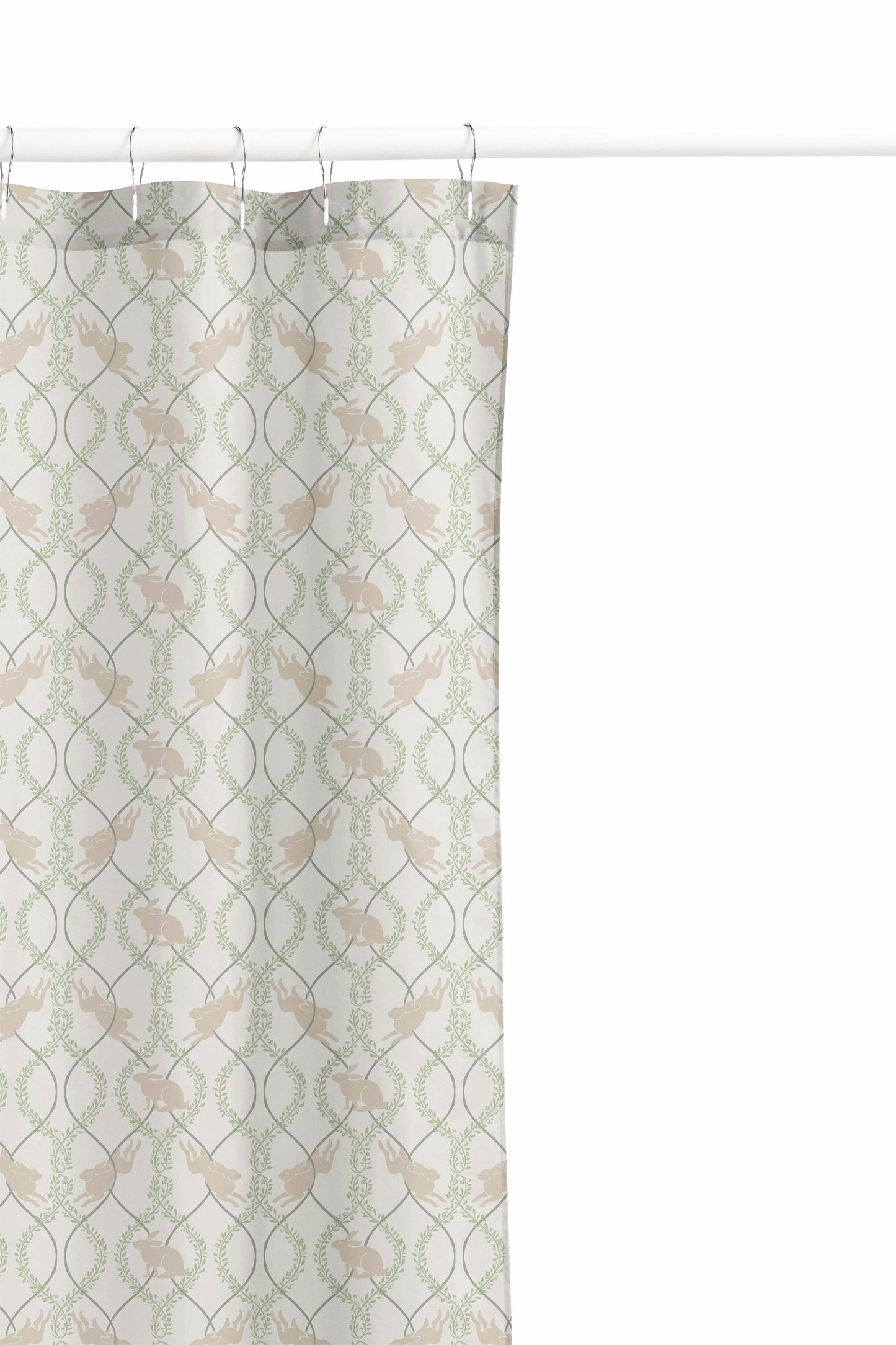 Nantucket Bunny Shower Curtain