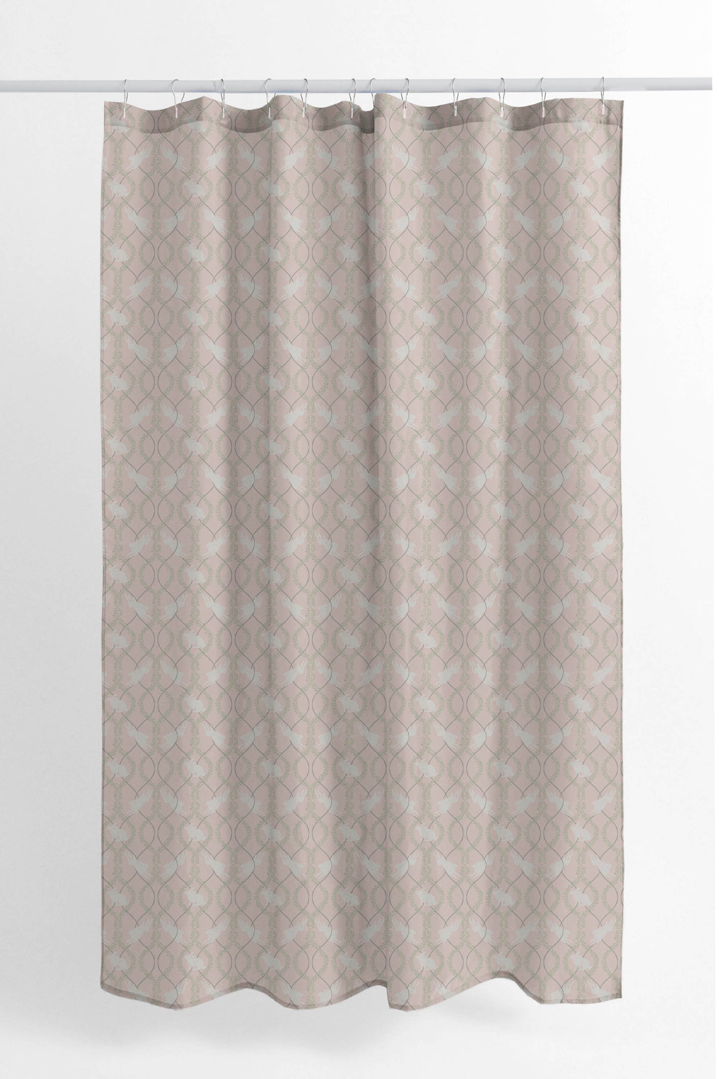 Nantucket Bunny Shower Curtain