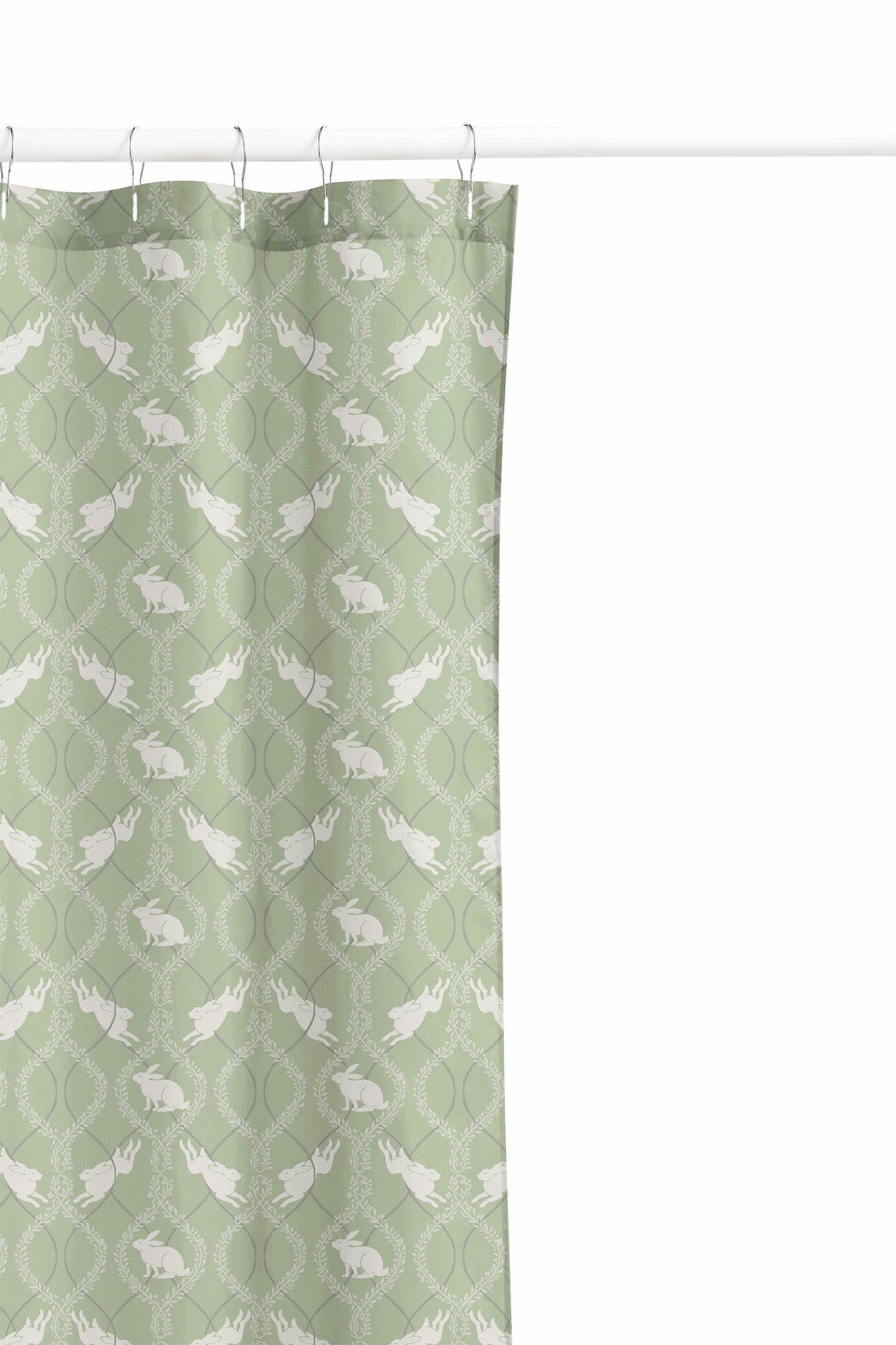 Nantucket Bunny Shower Curtain
