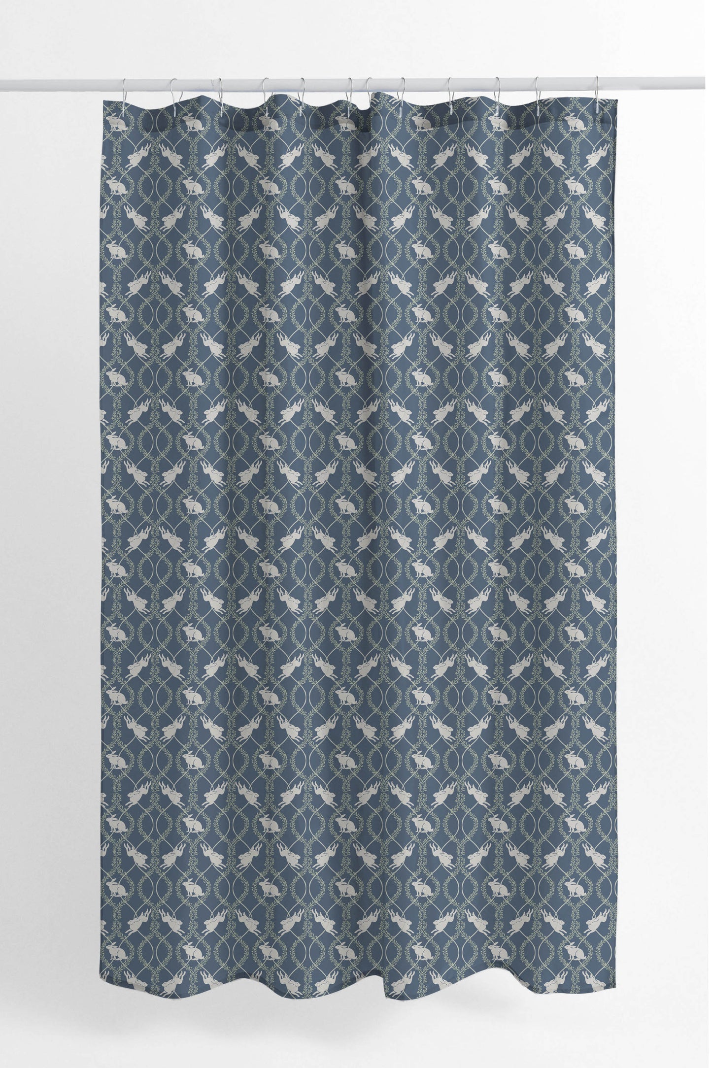 Nantucket Bunny Shower Curtain