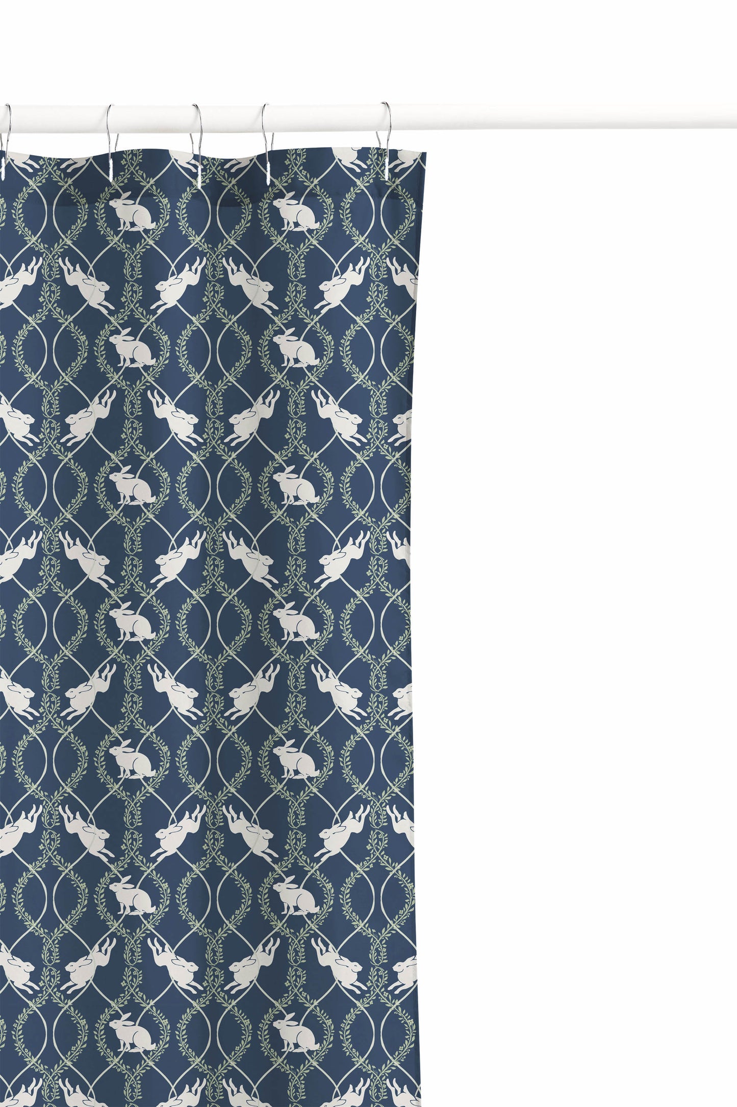 Nantucket Bunny Shower Curtain