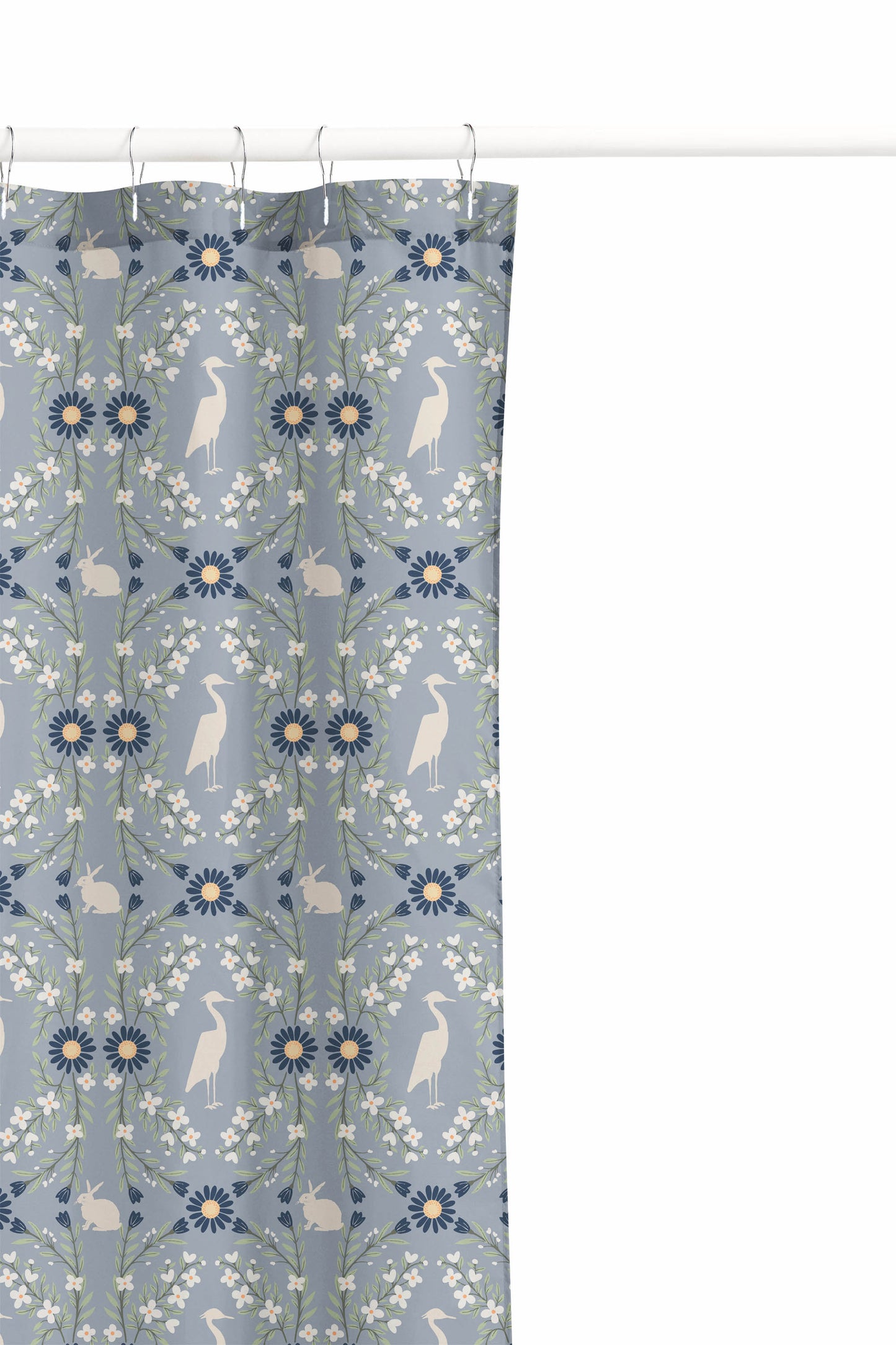 Storks & Bunnies Shower Curtain