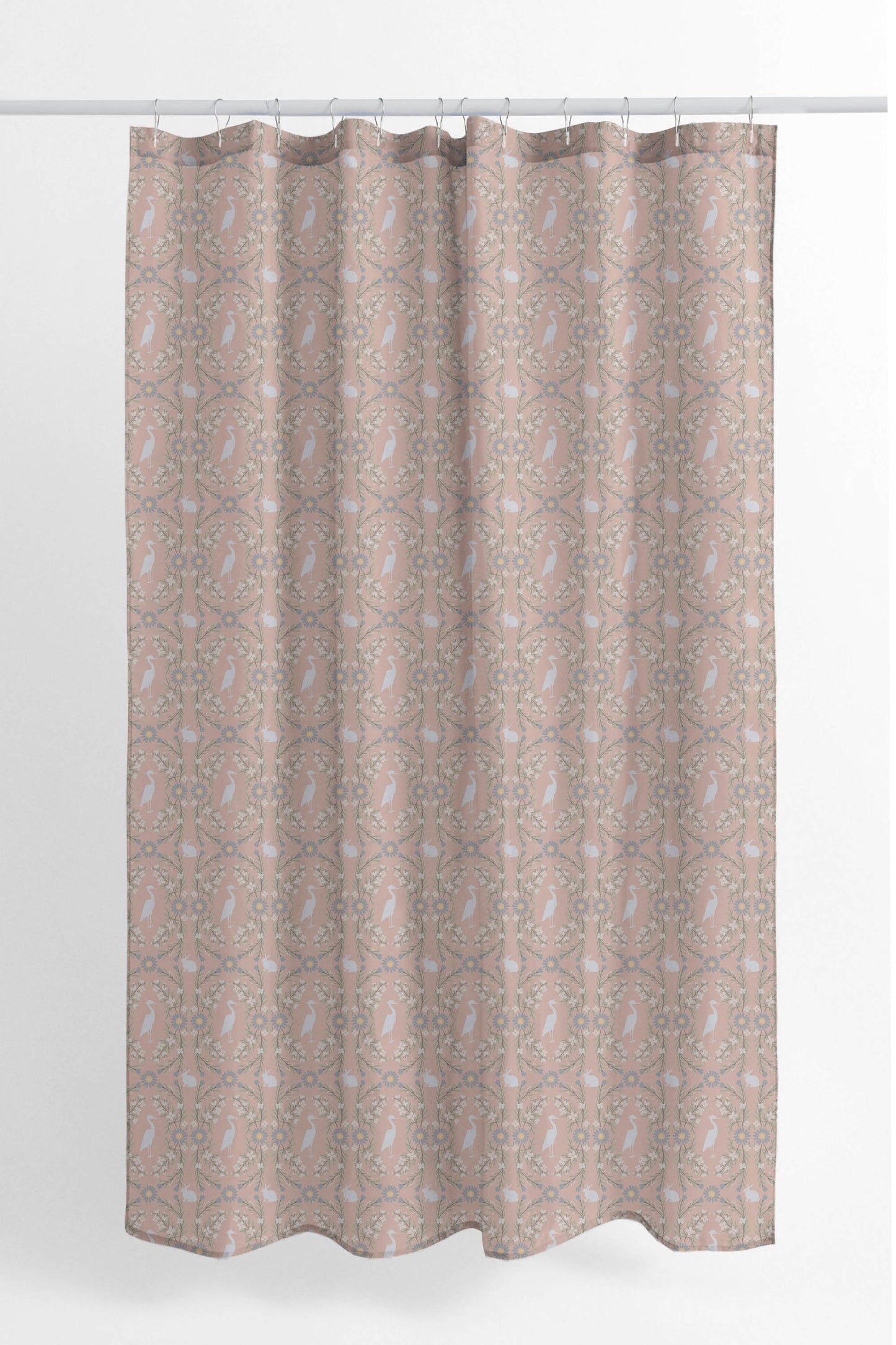 Storks & Bunnies Shower Curtain