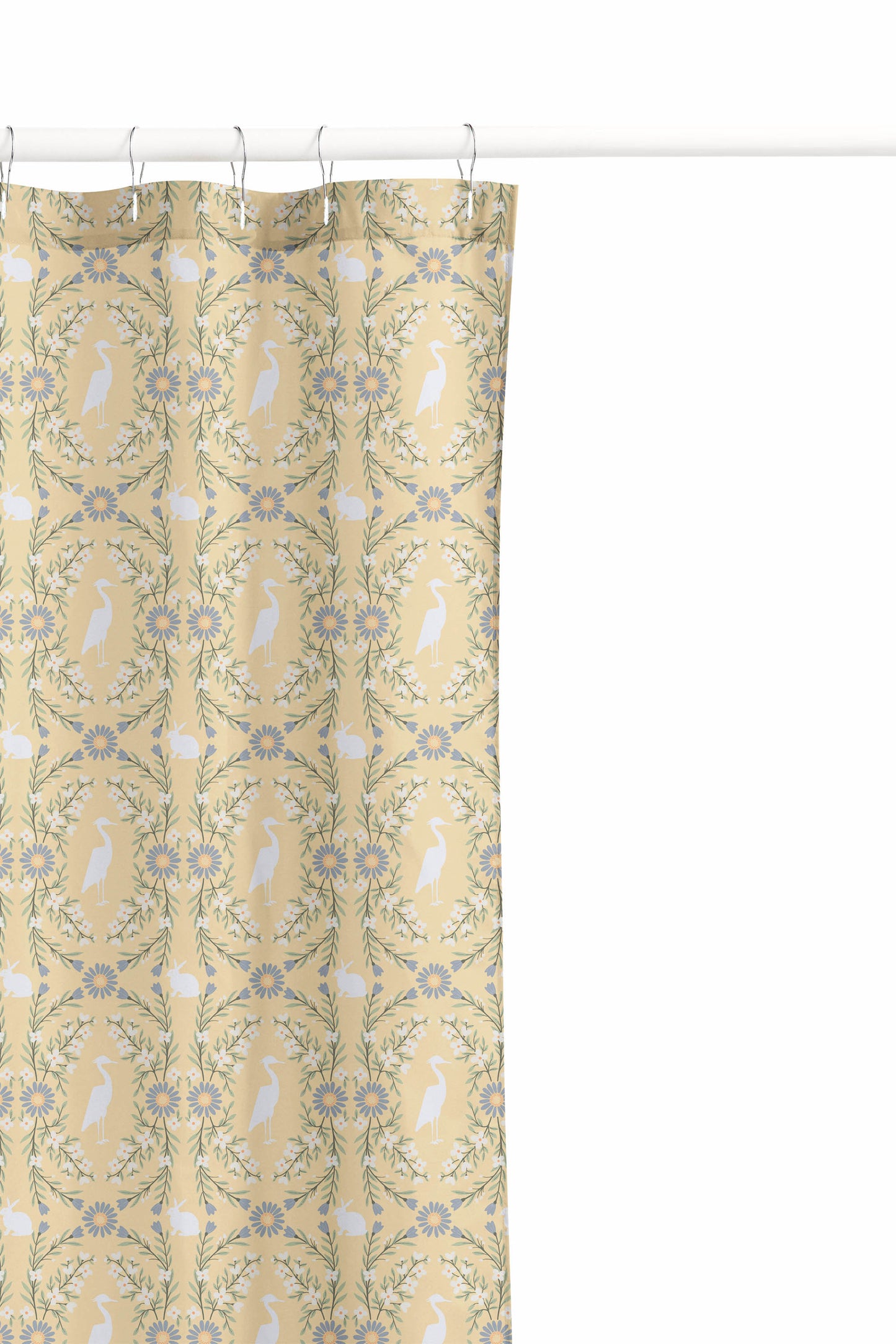 Storks & Bunnies Shower Curtain