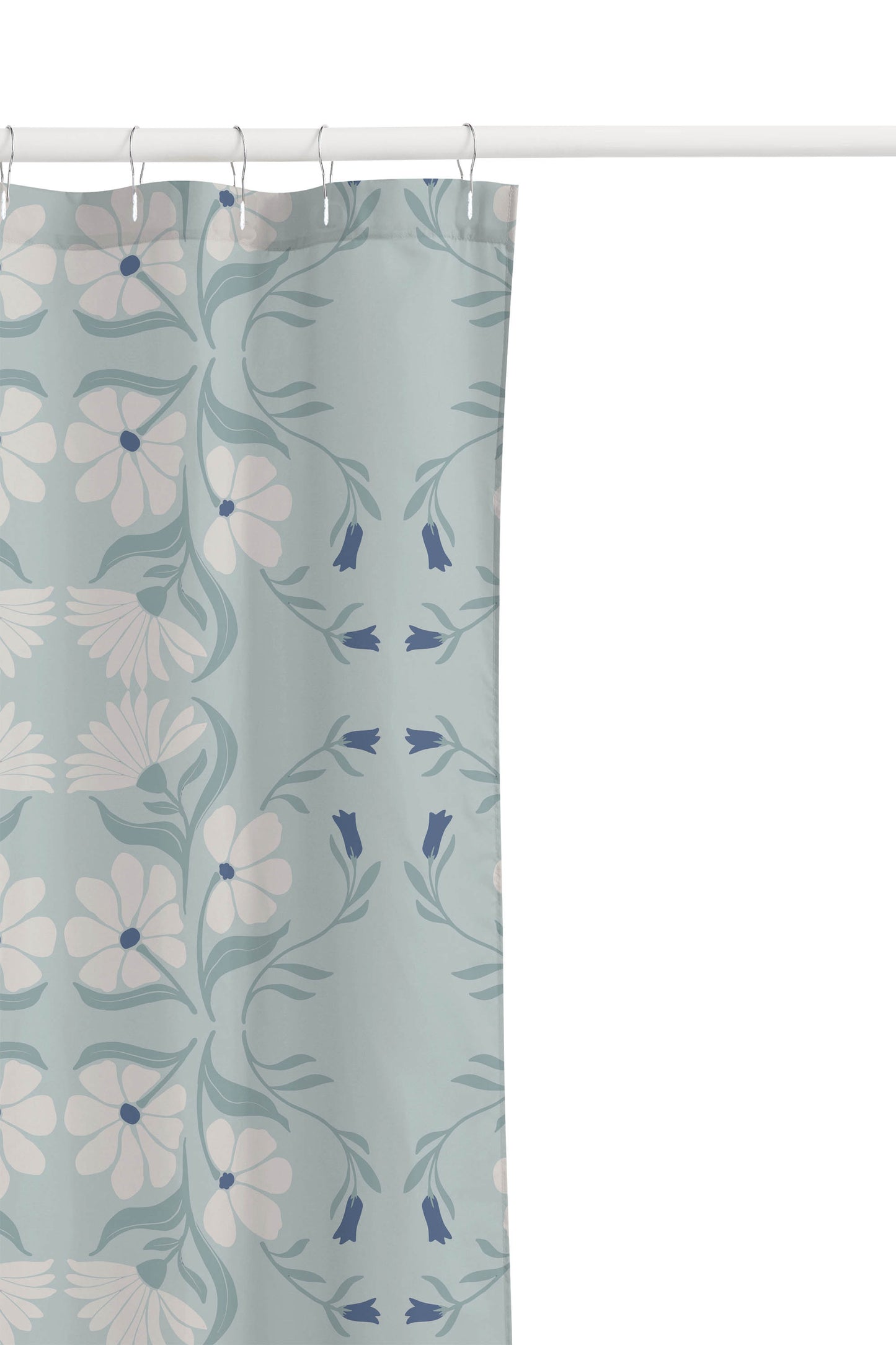 Groovy Flowers Shower Curtain