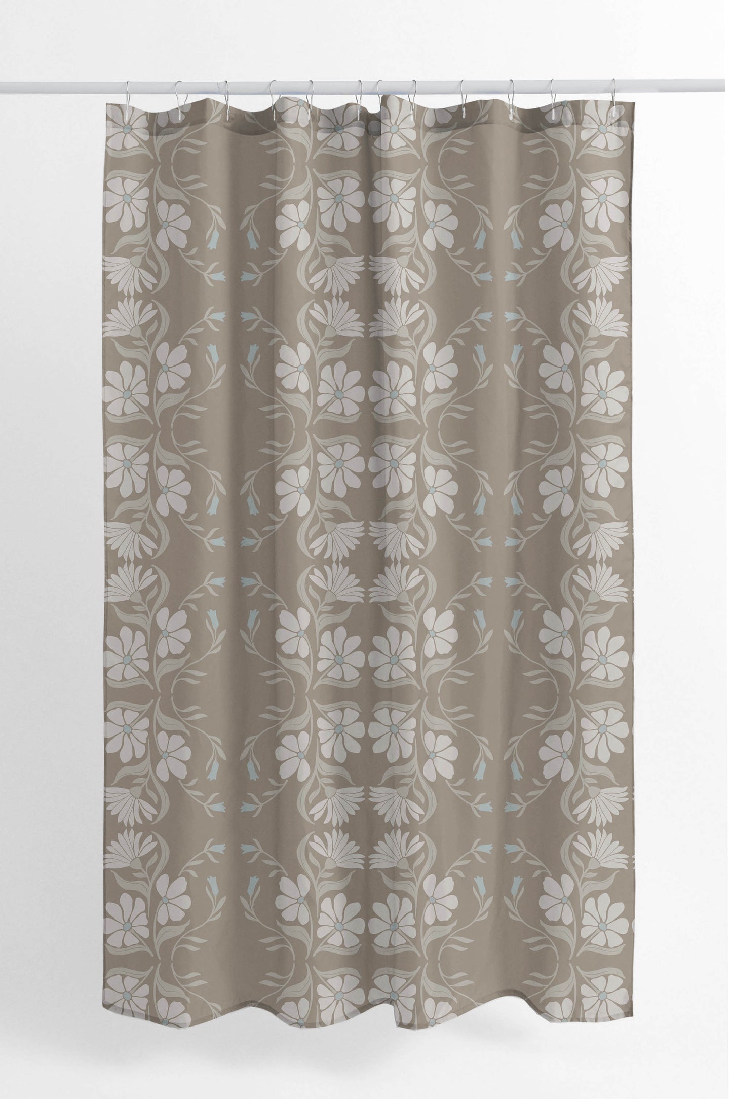 Groovy Flowers Shower Curtain