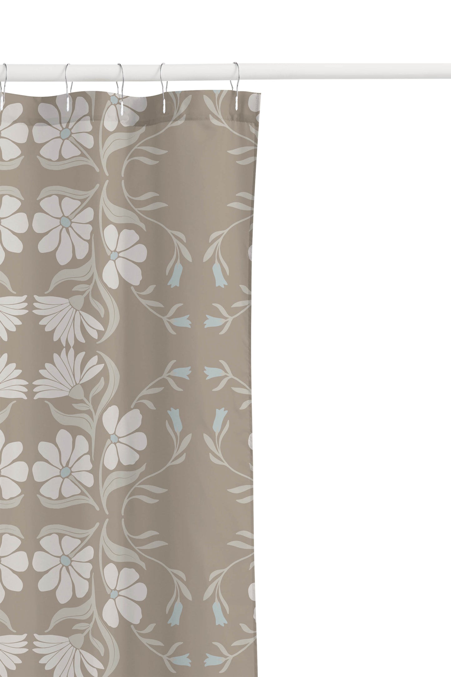 Groovy Flowers Shower Curtain