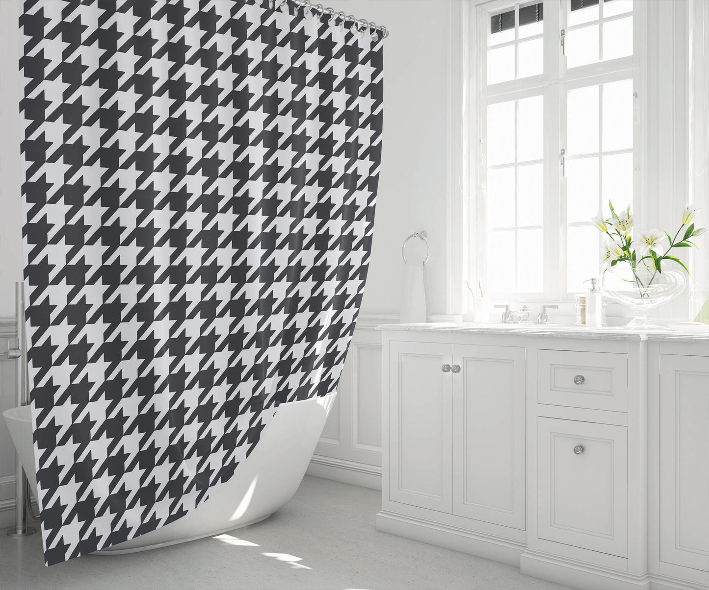 Send in the Hounds Shower Curtain