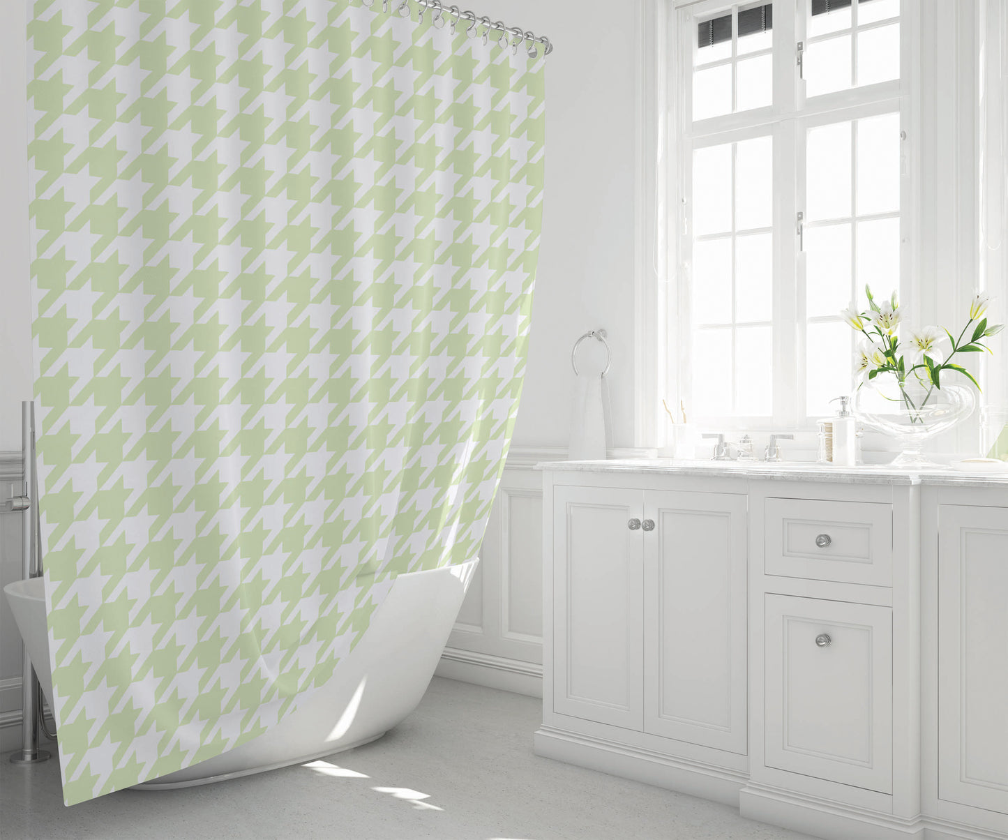 Send in the Hounds Shower Curtain