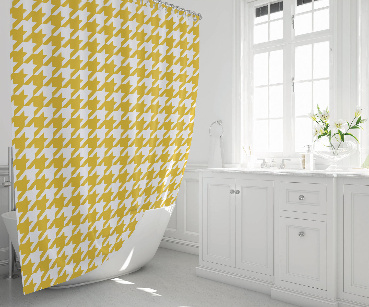 Send in the Hounds Shower Curtain