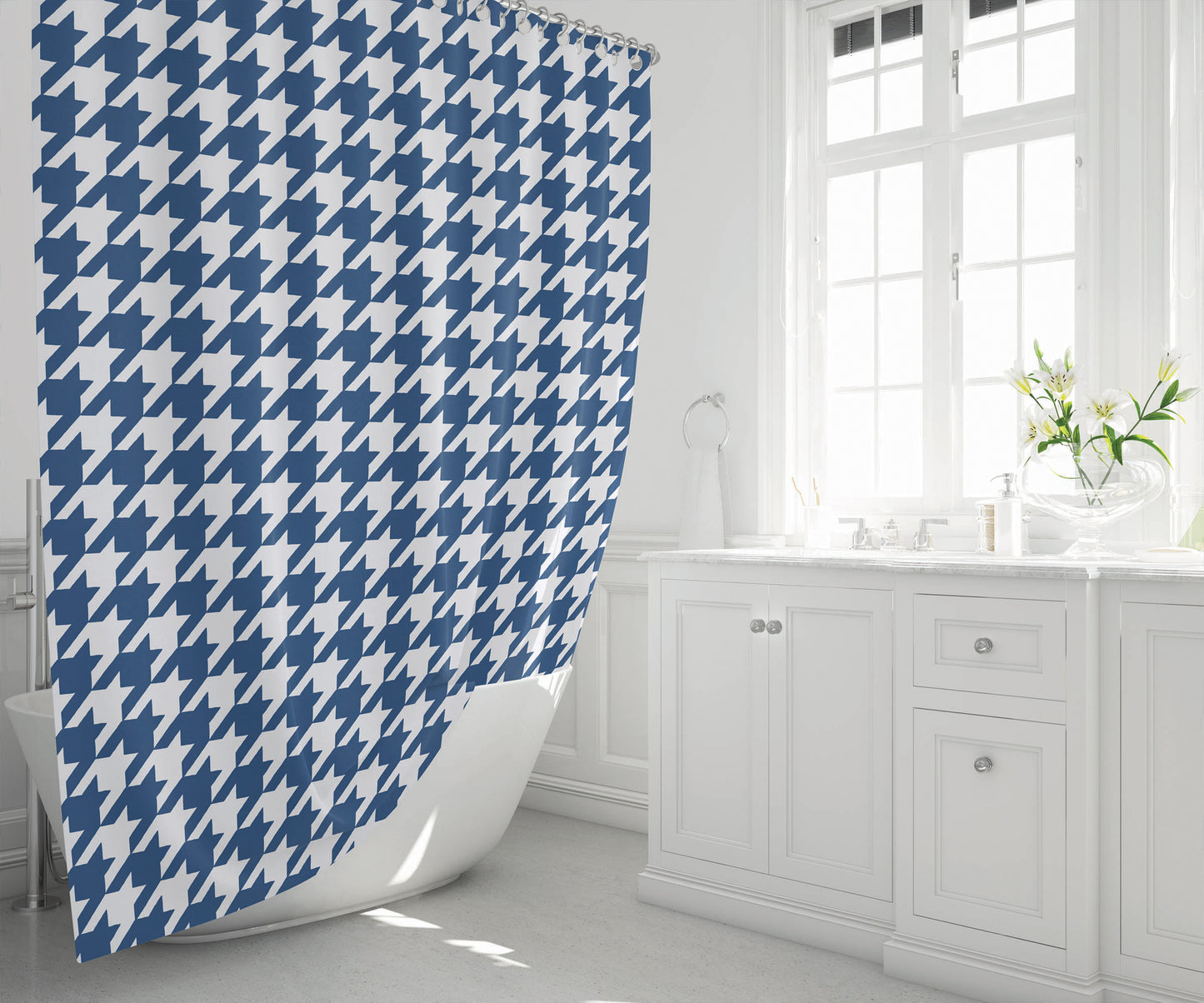 Send in the Hounds Shower Curtain