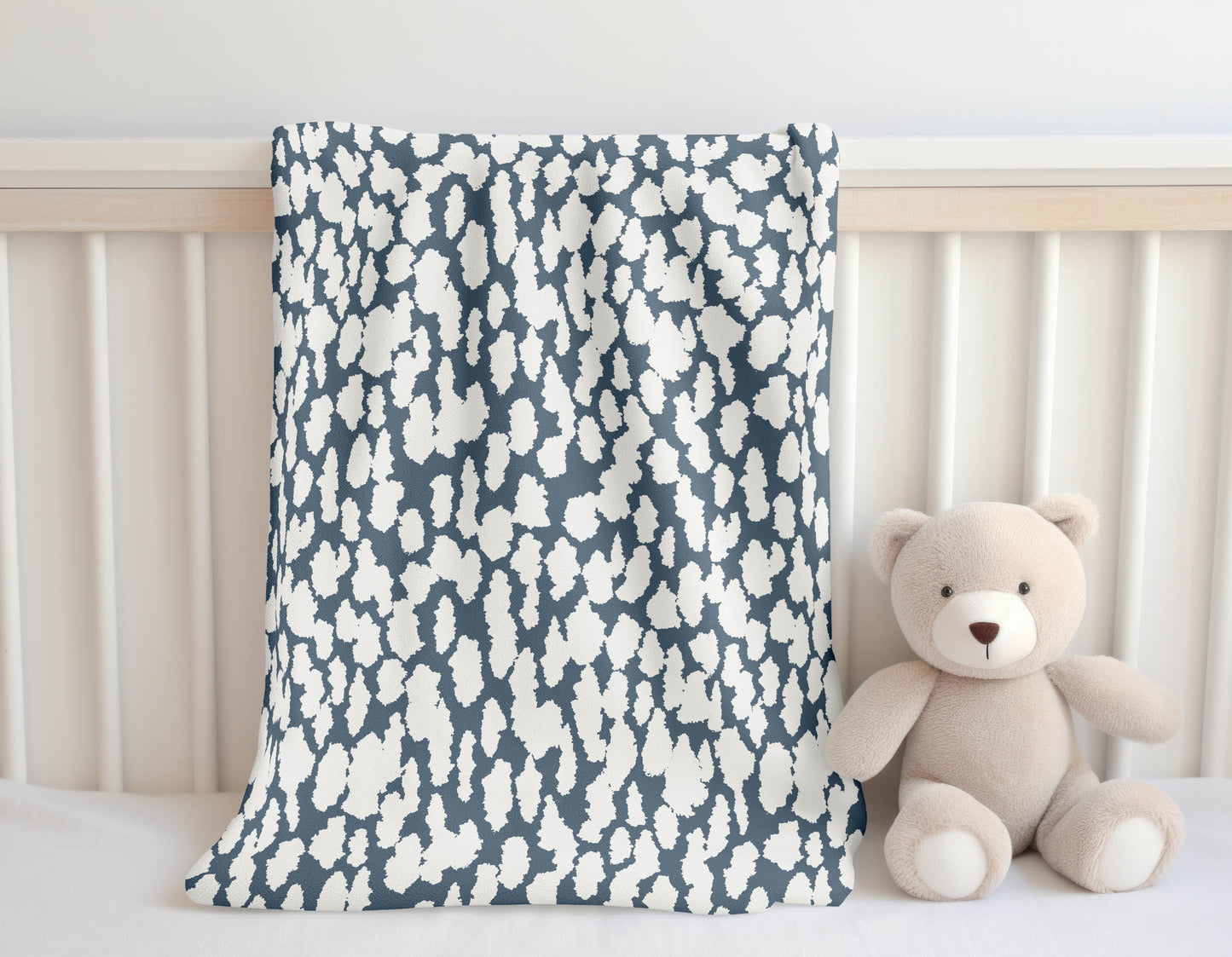 Animal Splat Velveteen Fleece Blanket