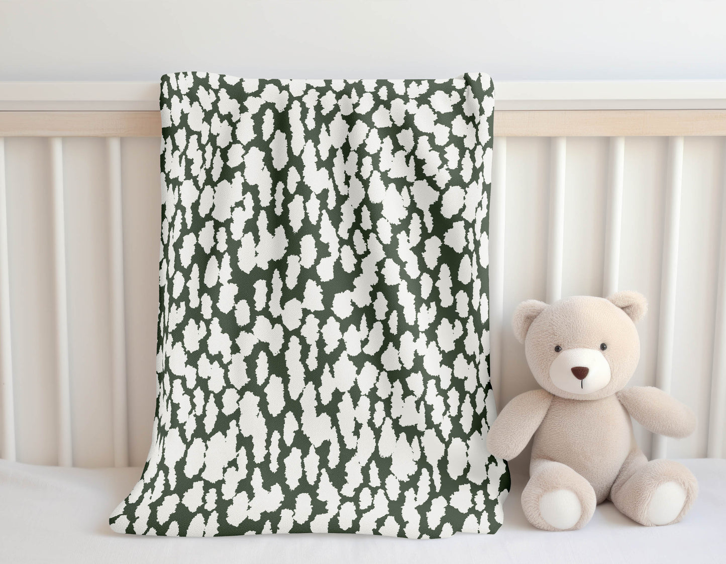 Animal Splat Velveteen Fleece Blanket