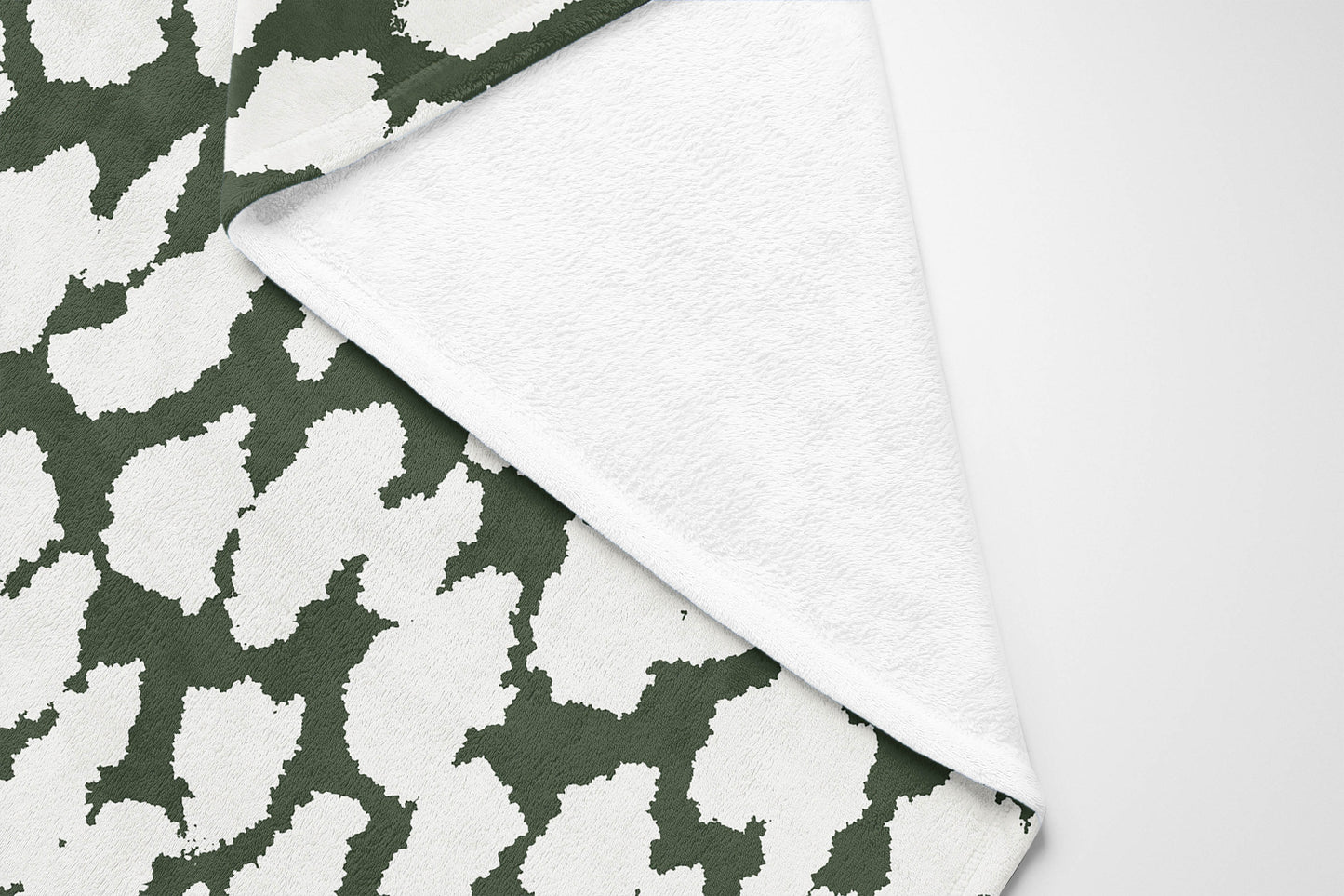 Animal Splat Velveteen Fleece Blanket