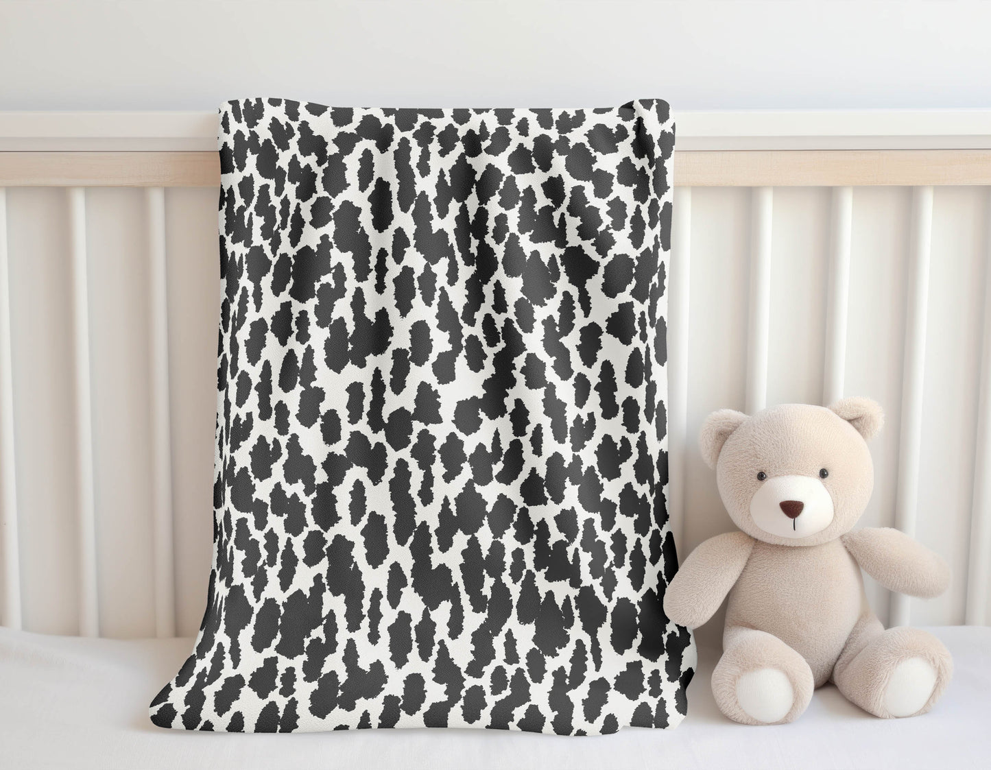 Animal Splat Velveteen Fleece Blanket