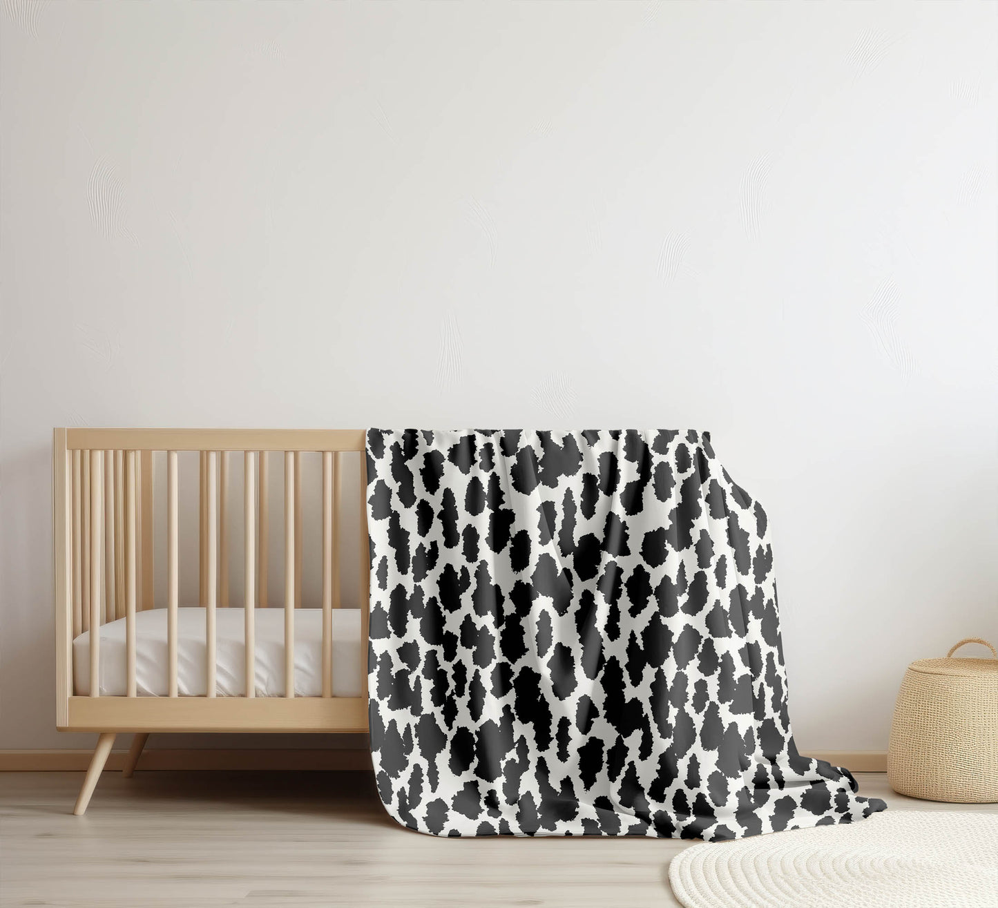 Animal Splat Velveteen Fleece Blanket