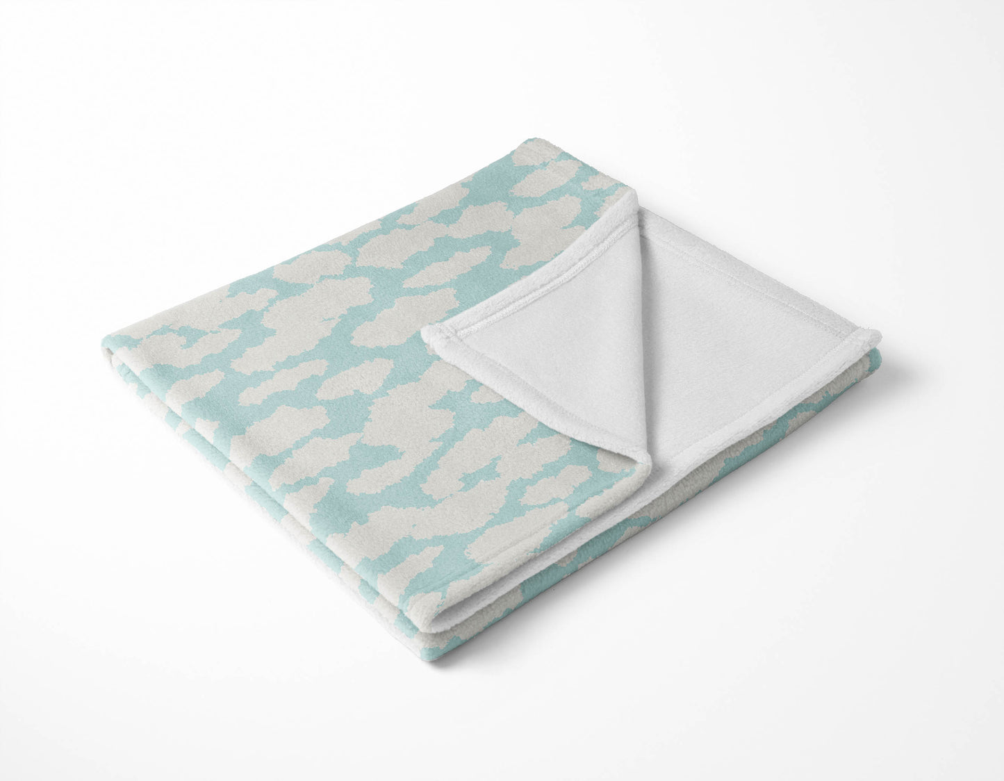 Animal Splat Velveteen Fleece Blanket