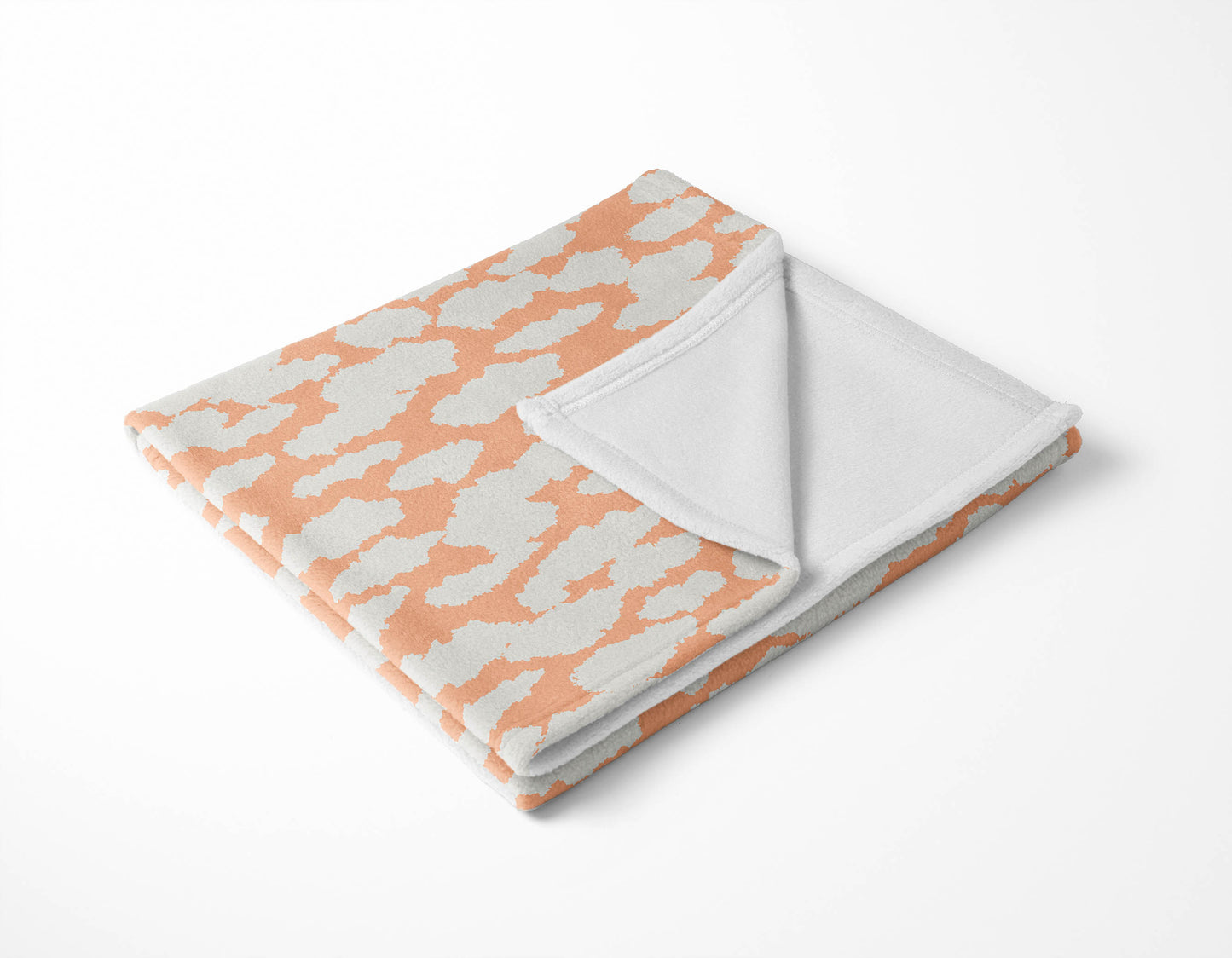 Animal Splat Velveteen Fleece Blanket