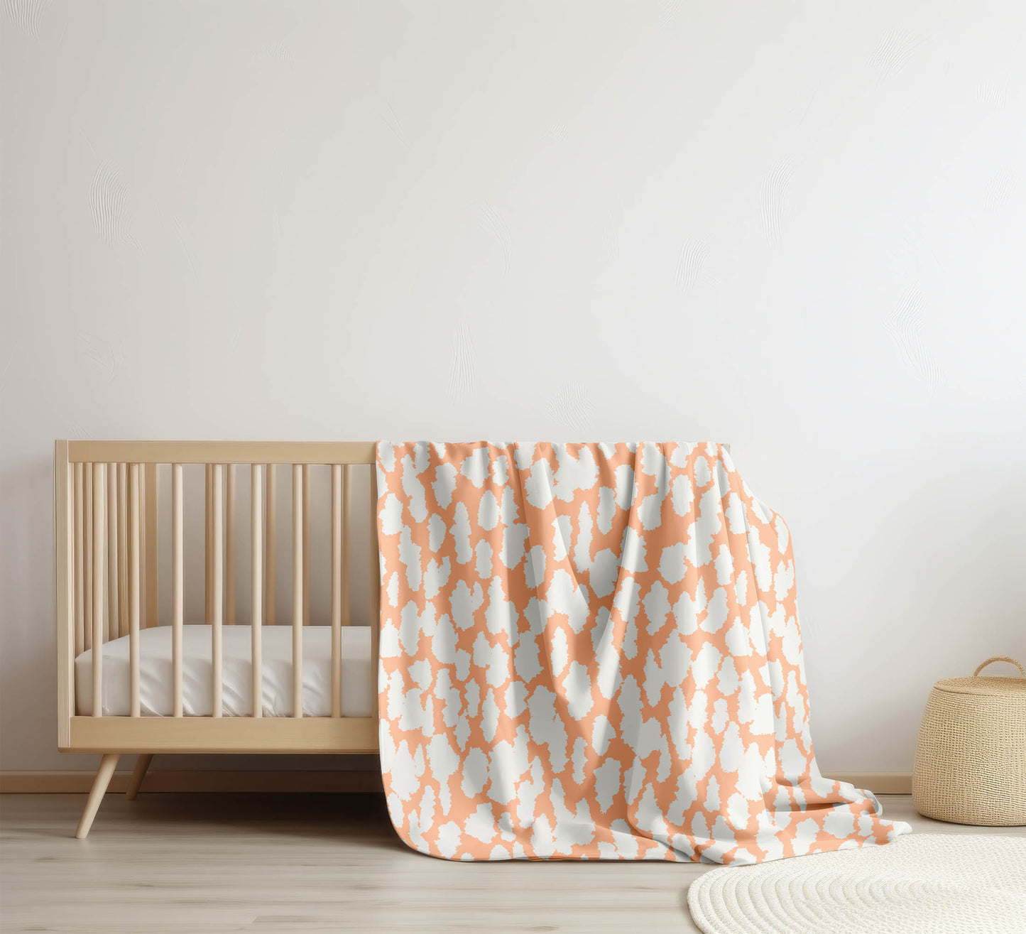 Animal Splat Velveteen Fleece Blanket