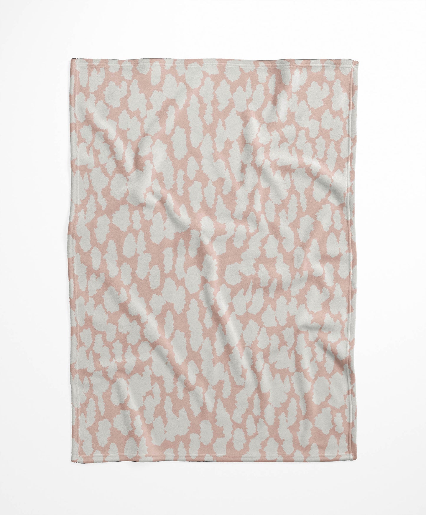 Animal Splat Velveteen Fleece Blanket