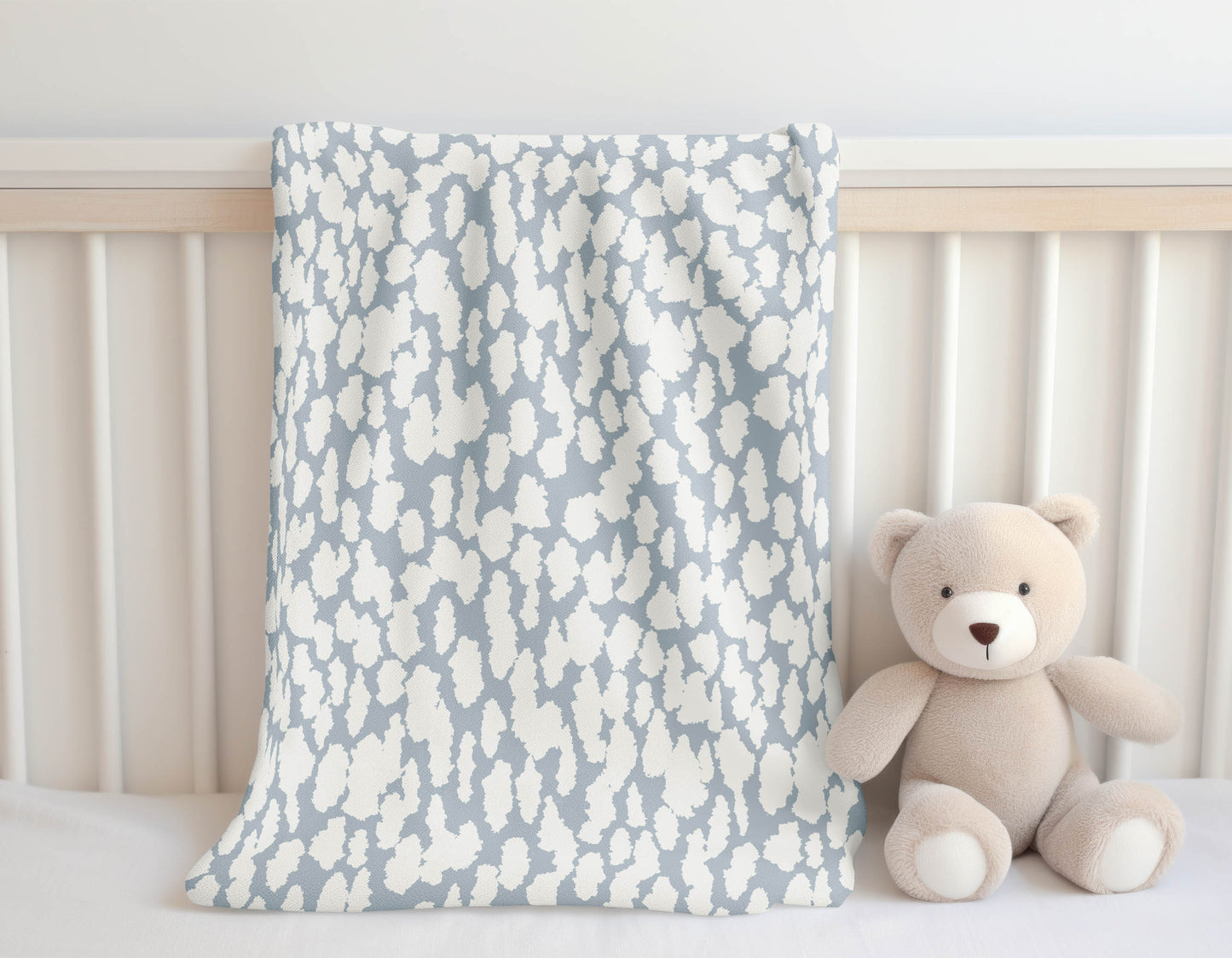 Animal Splat Velveteen Fleece Blanket