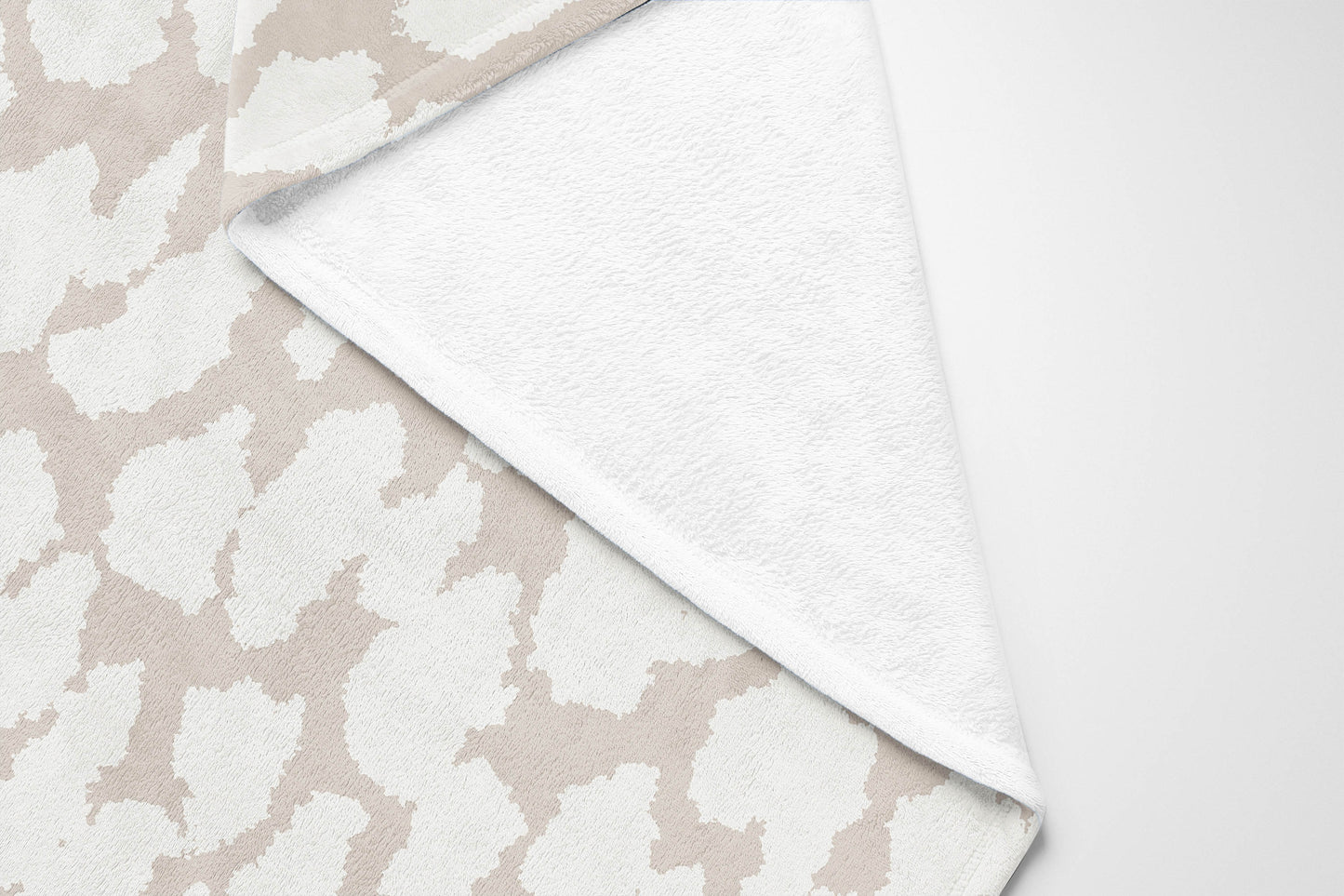 Animal Splat Velveteen Fleece Blanket