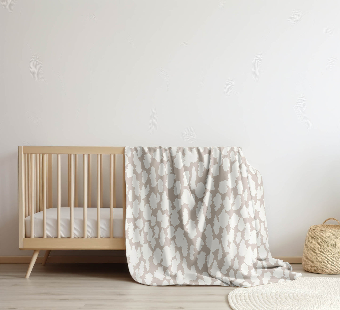 Animal Splat Velveteen Fleece Blanket